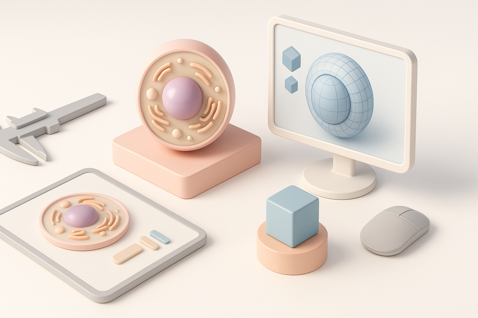 Selecting Tools and Platforms for 3D Cell Modeling illustration