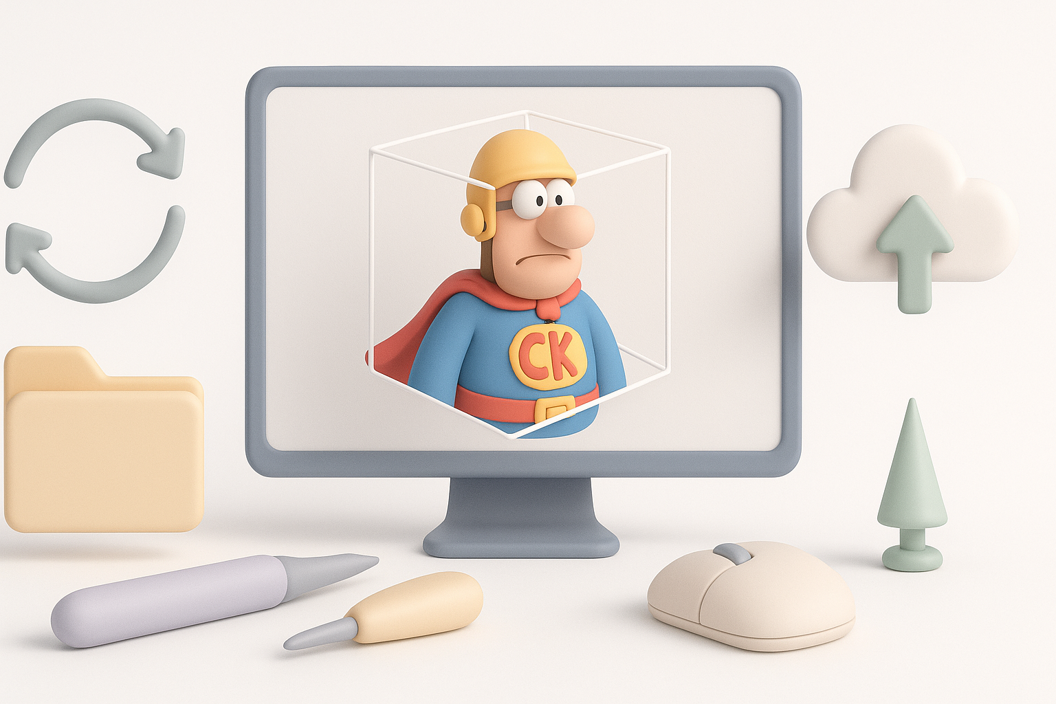 Exporting, Sharing, and Using Your Captain Klutz Model illustration