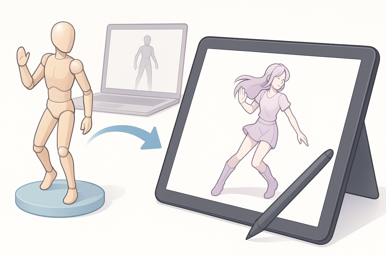 Working with 3D Models in Your Art Workflow illustration