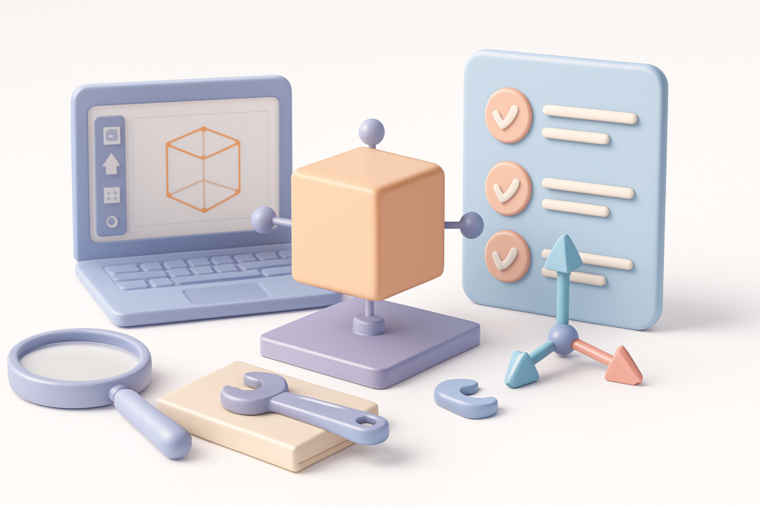 高效3D编辑最佳实践示意图