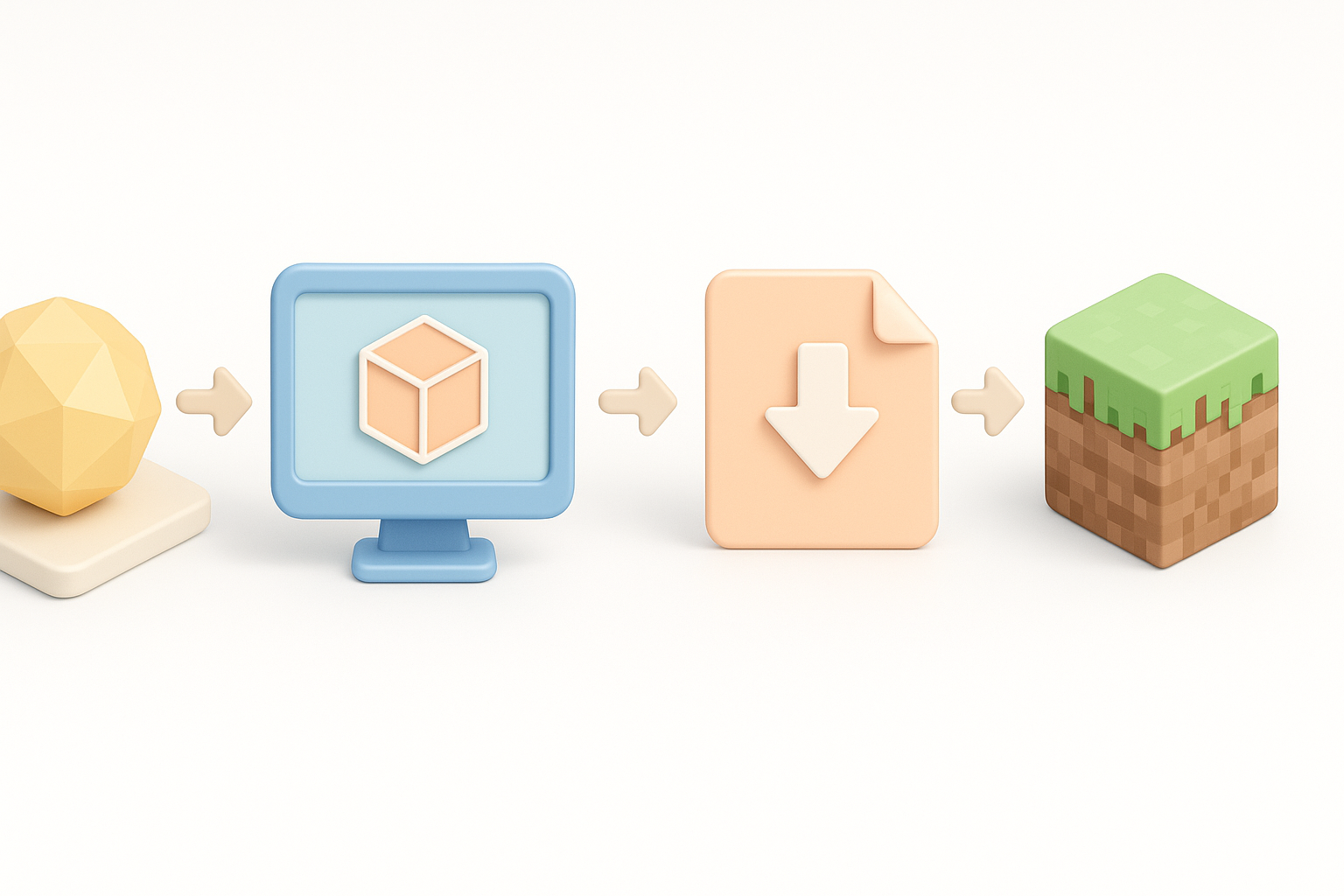 Executive Summary: Key Steps for Bringing 3D Models into Minecraft illustration
