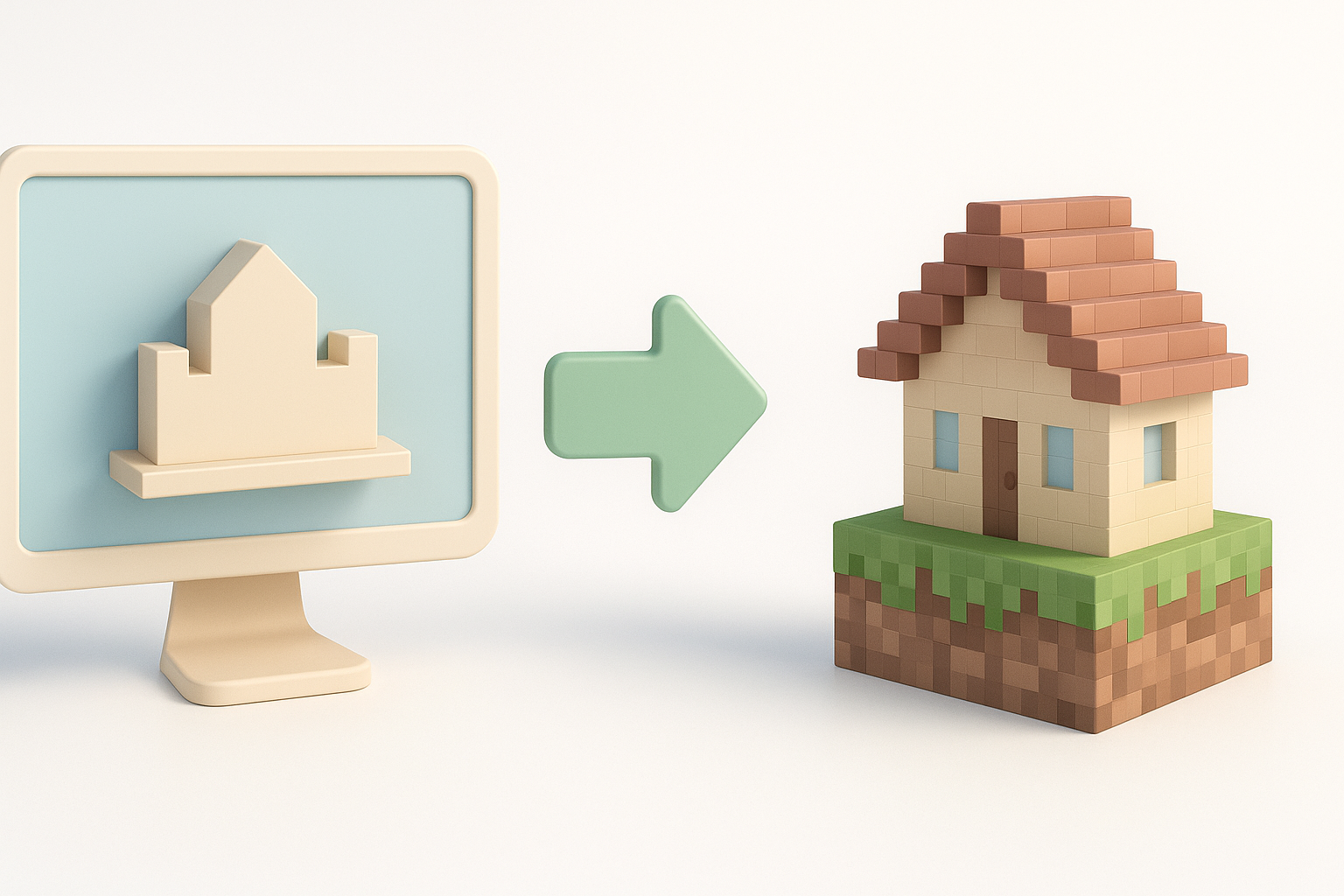 Preparing Your 3D Model for Minecraft illustration