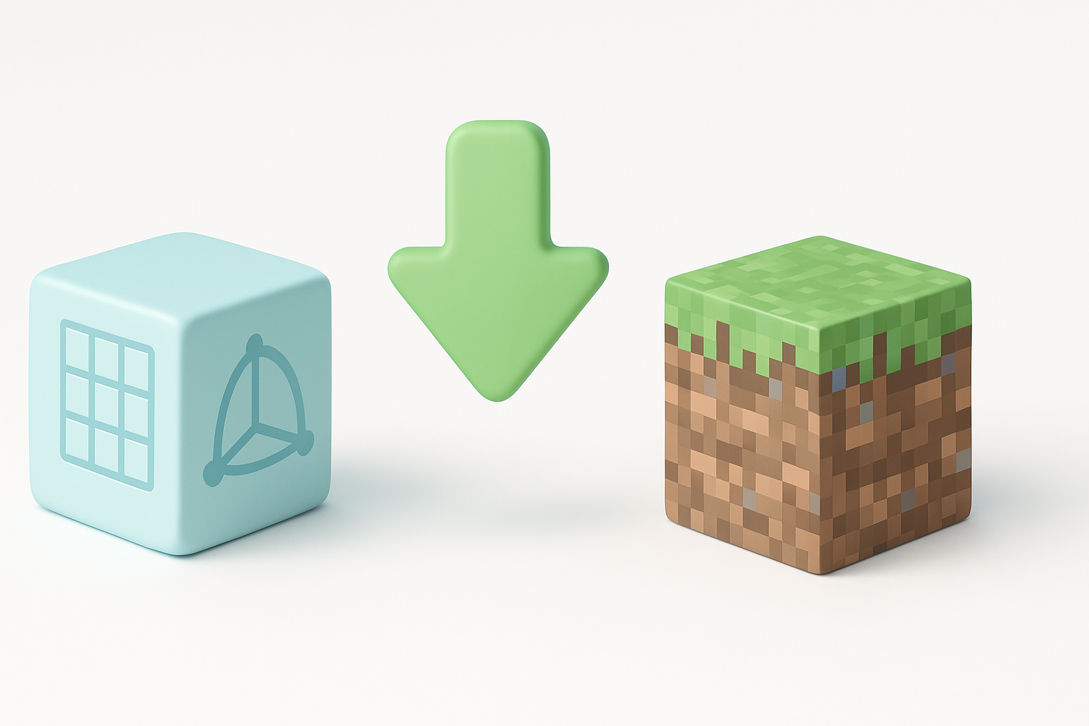 Comparing Minecraft Import Workflows illustration