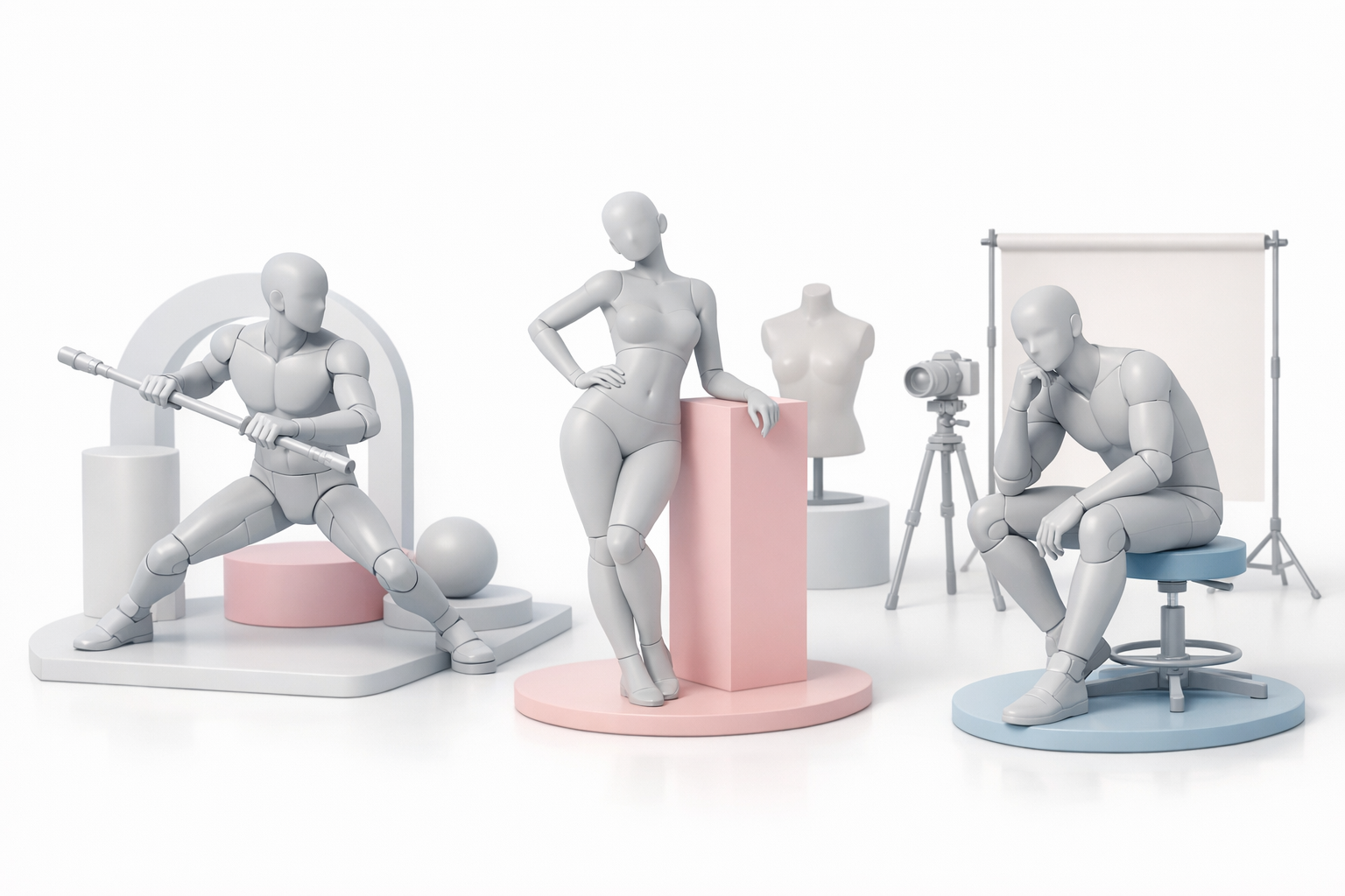 生产就绪3D姿势最佳实践示意图