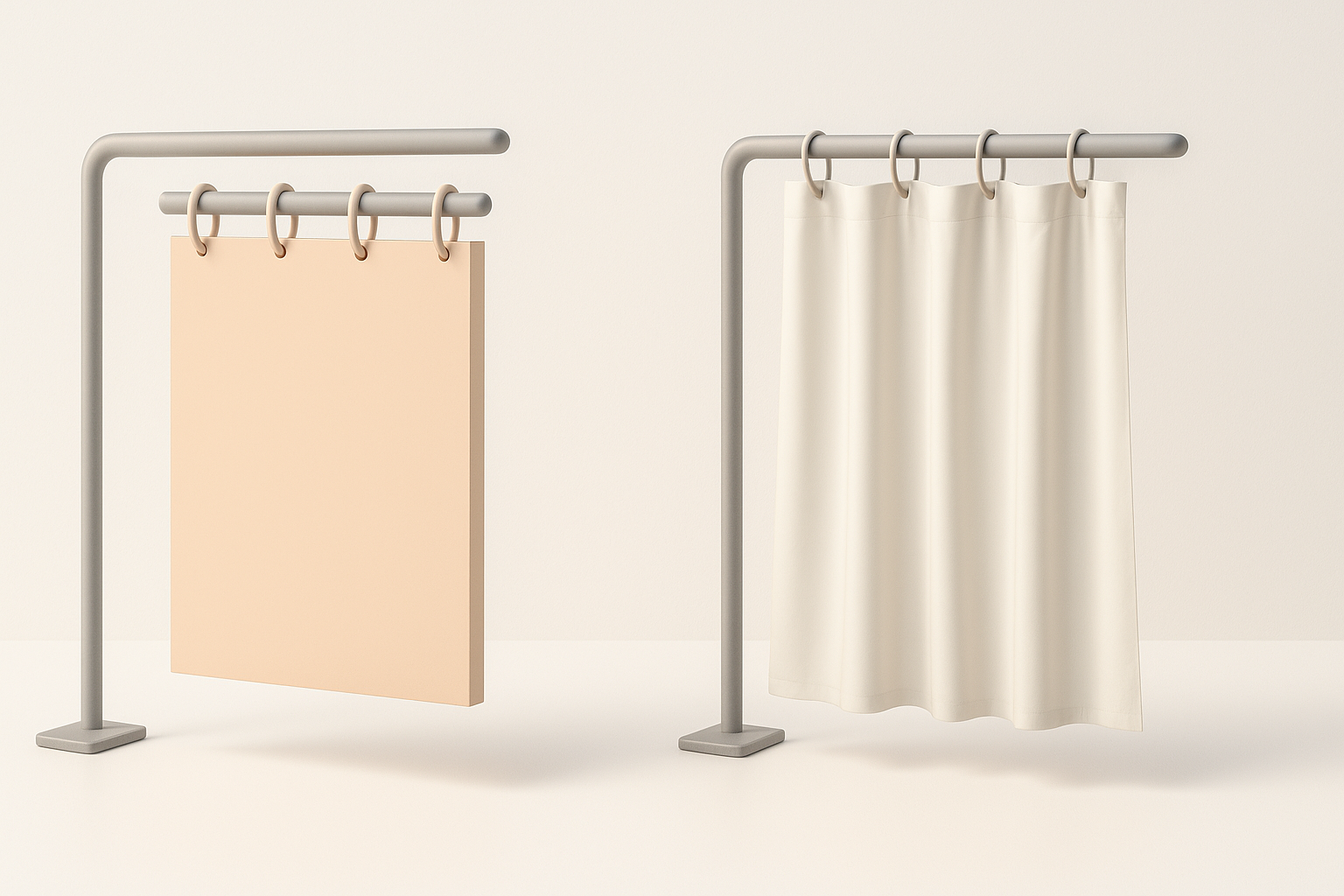 3D Modeling Workflow: From Blockout to Detailed Curtain illustration