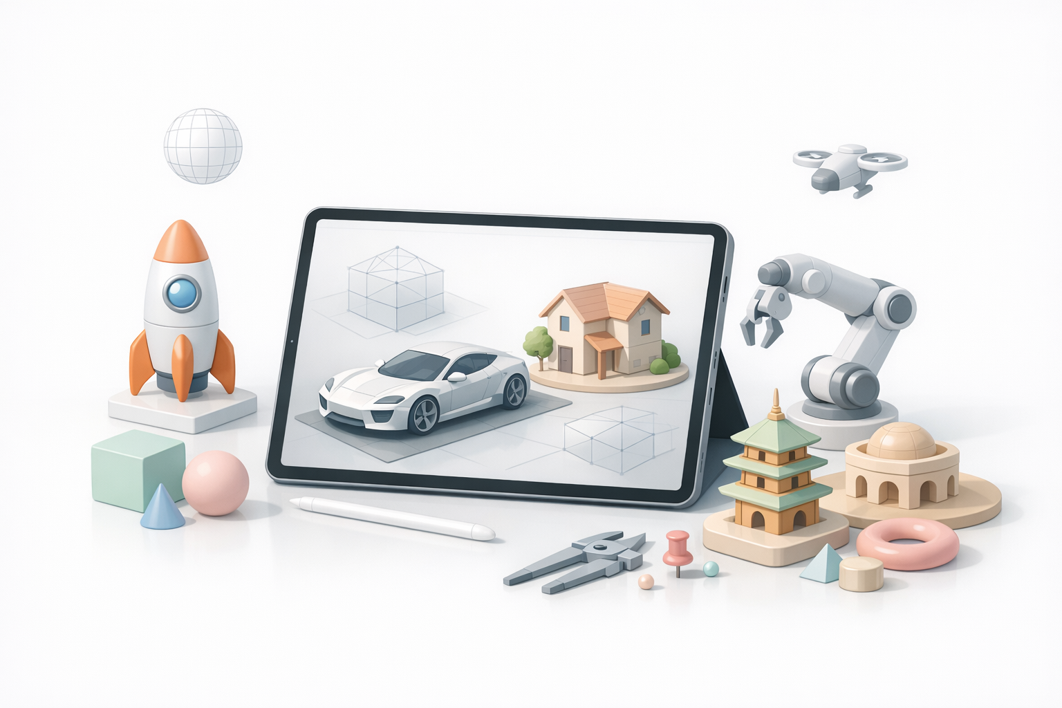 Top 3D Modeling Apps for iPad: My Hands-On Experience illustration