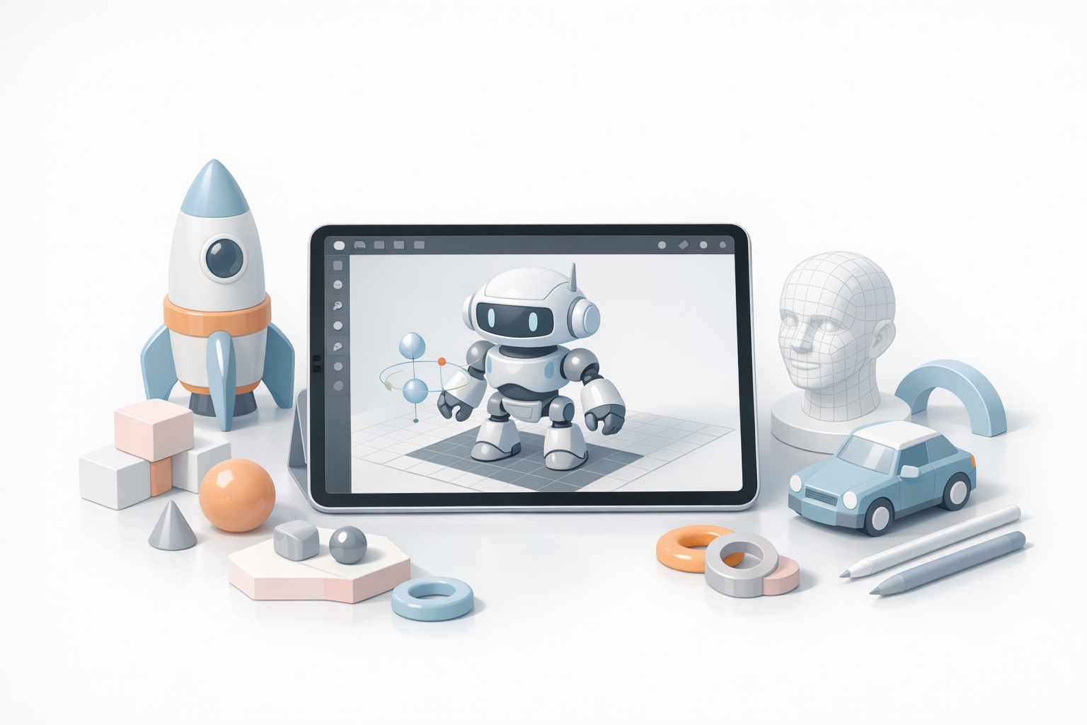 Best Practices for Production-Ready 3D Models on iPad illustration