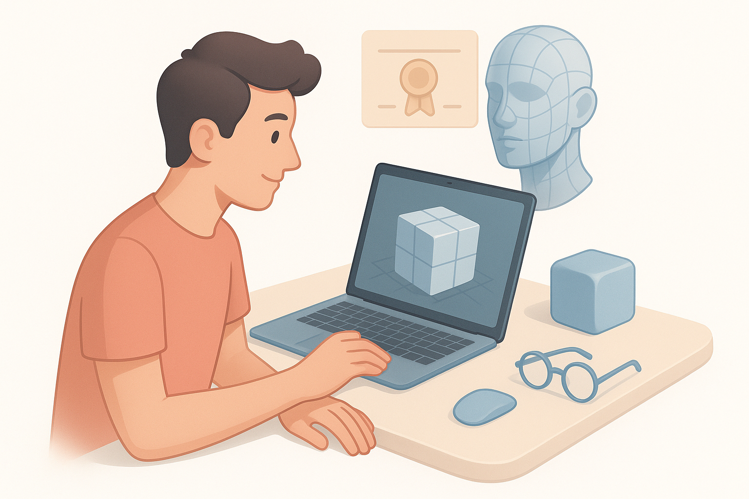 My Experience: What I Learned in 3D Modeling Education illustration