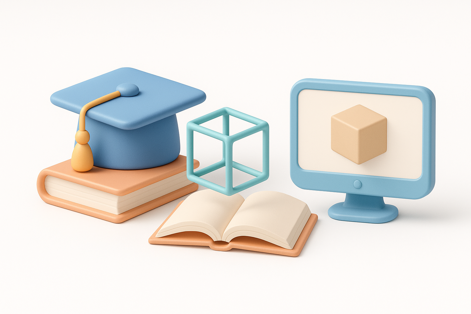 Alternatives to a Traditional 3D Modeling Degree illustration
