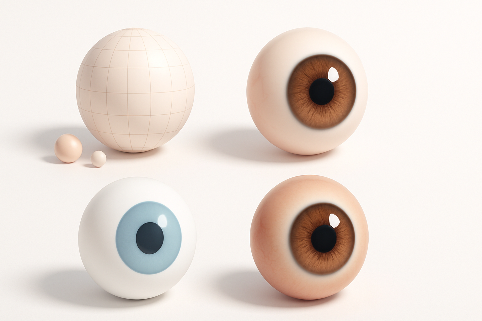 Texturing and Shading Eyes for Lifelike Results illustration