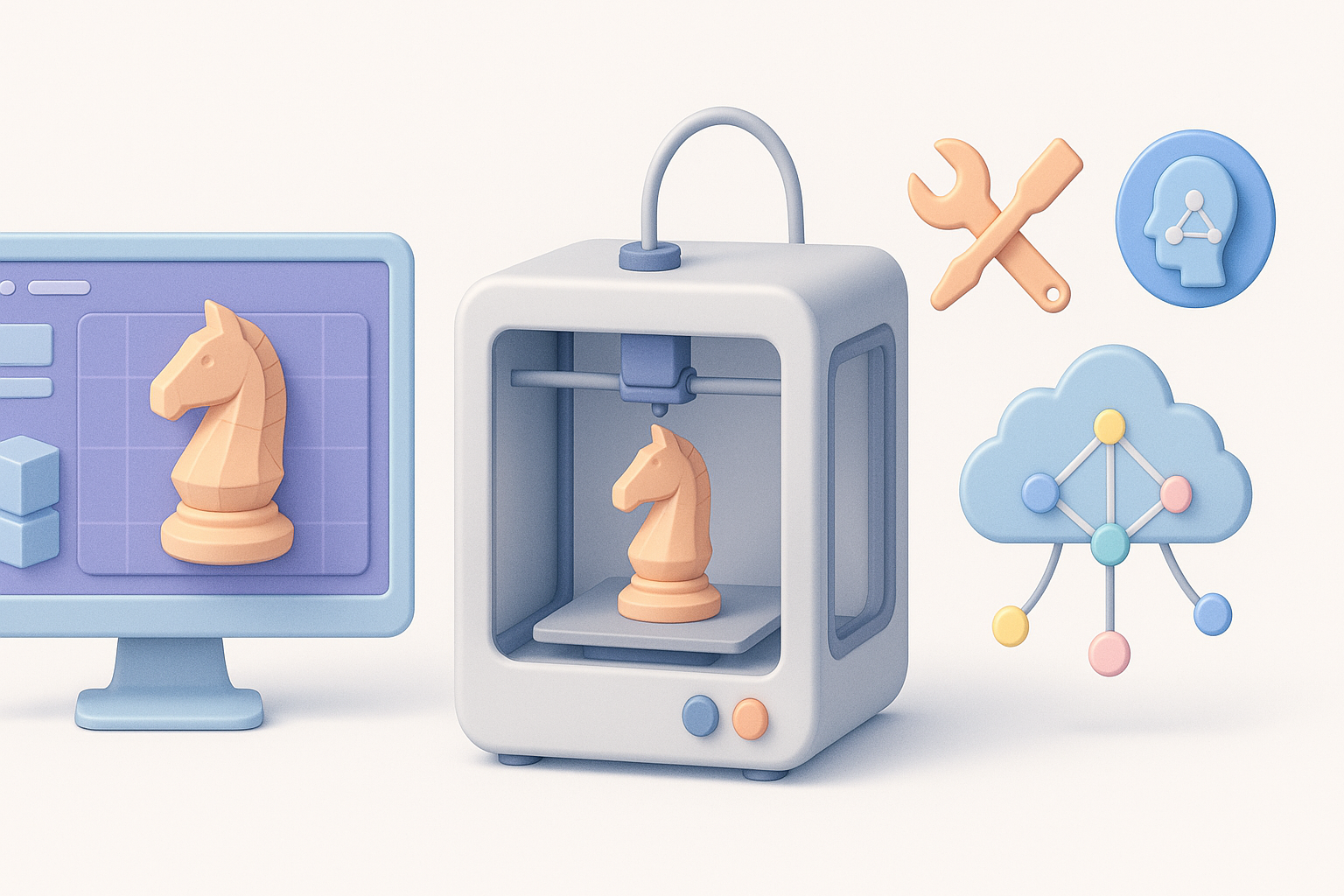 Comparing Tools and AI-Powered Solutions illustration