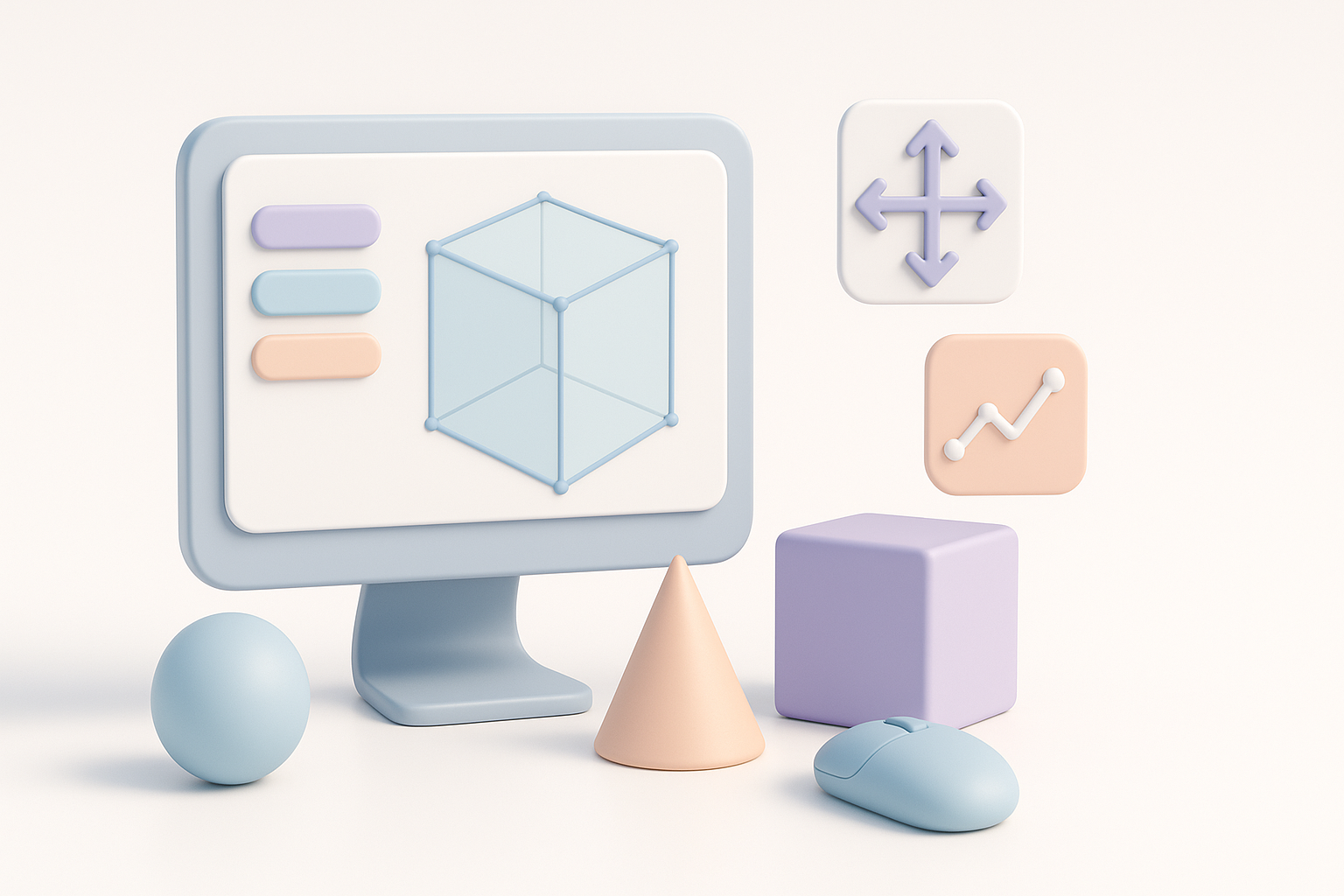 What Makes a 3D Modeling Program Beginner-Friendly? illustration