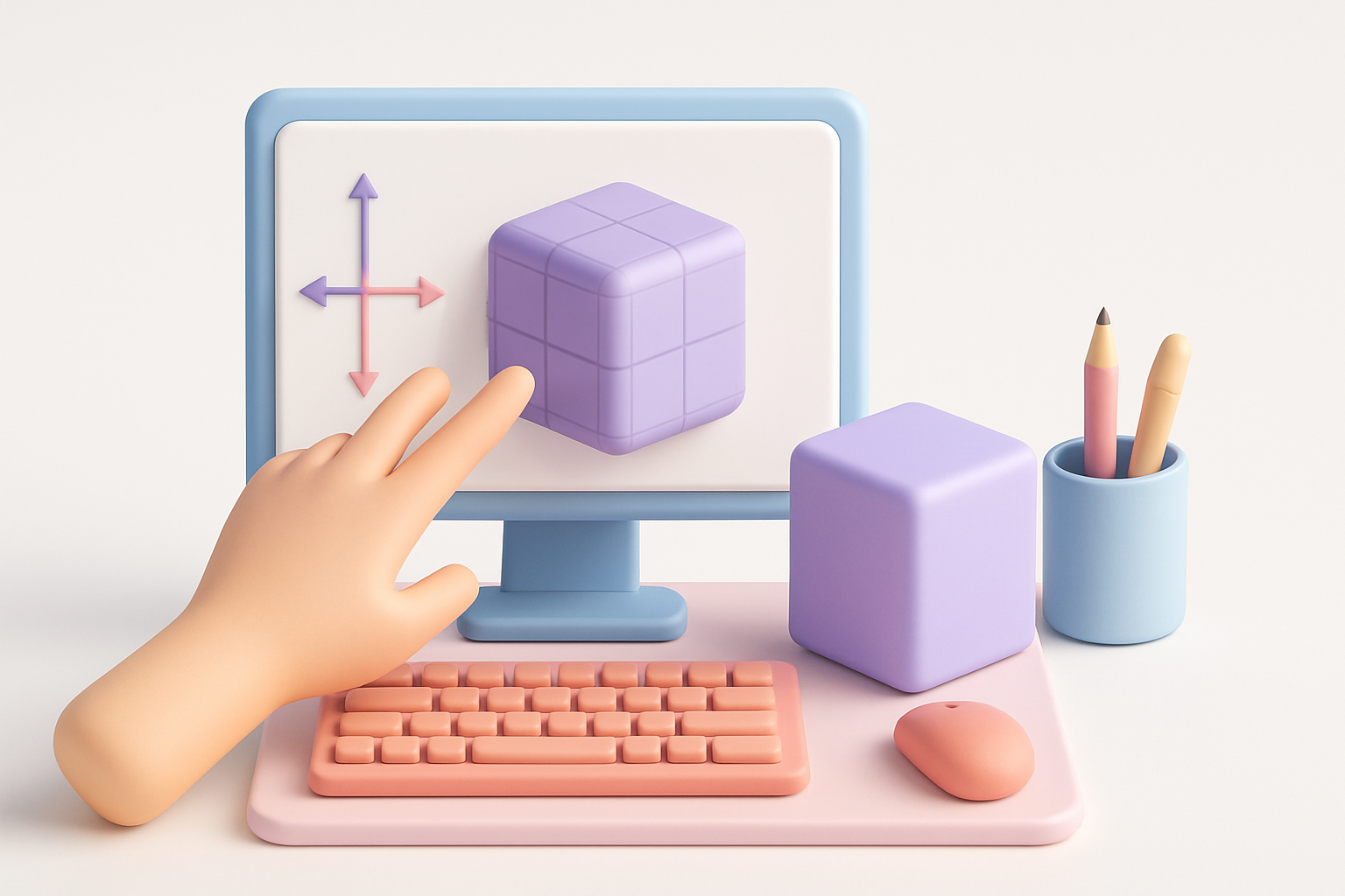 Step-by-Step: Getting Started with Your First 3D Model illustration