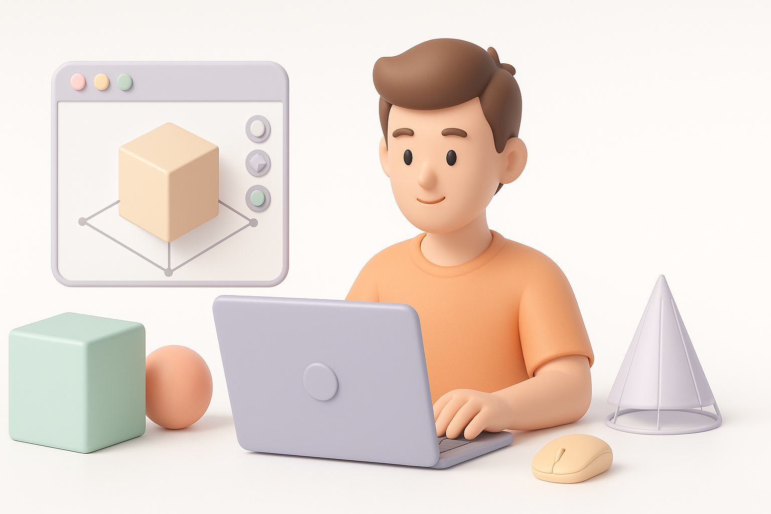 Best Practices for Learning 3D Modeling as a Beginner illustration