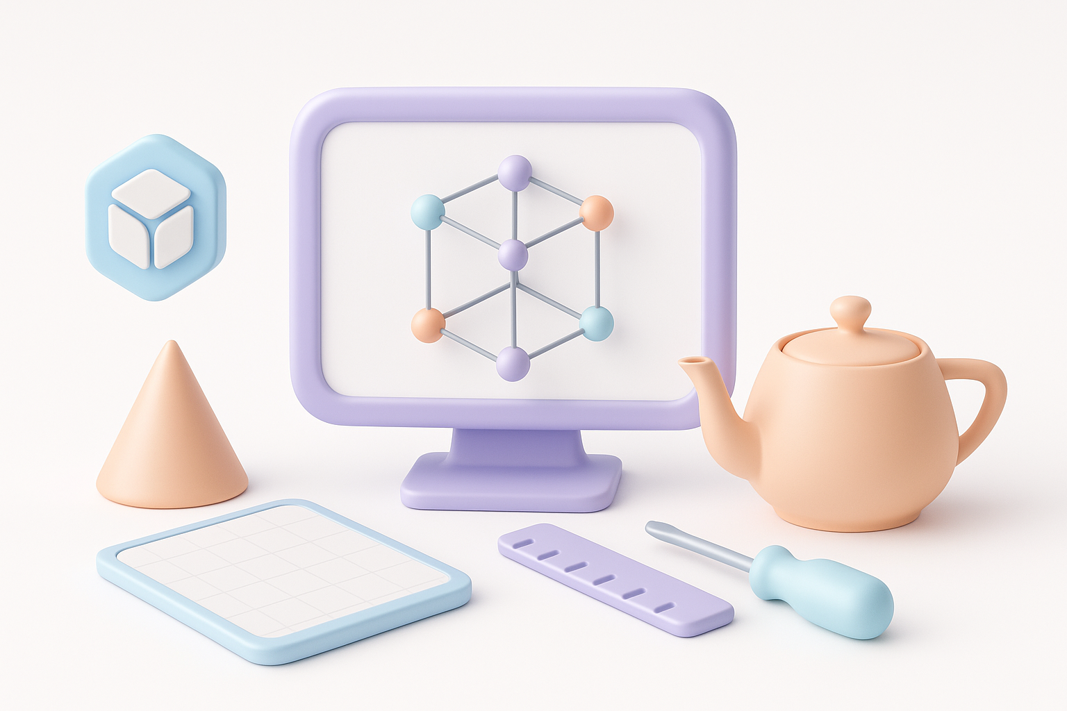 我的常用3D建模工作流程插图