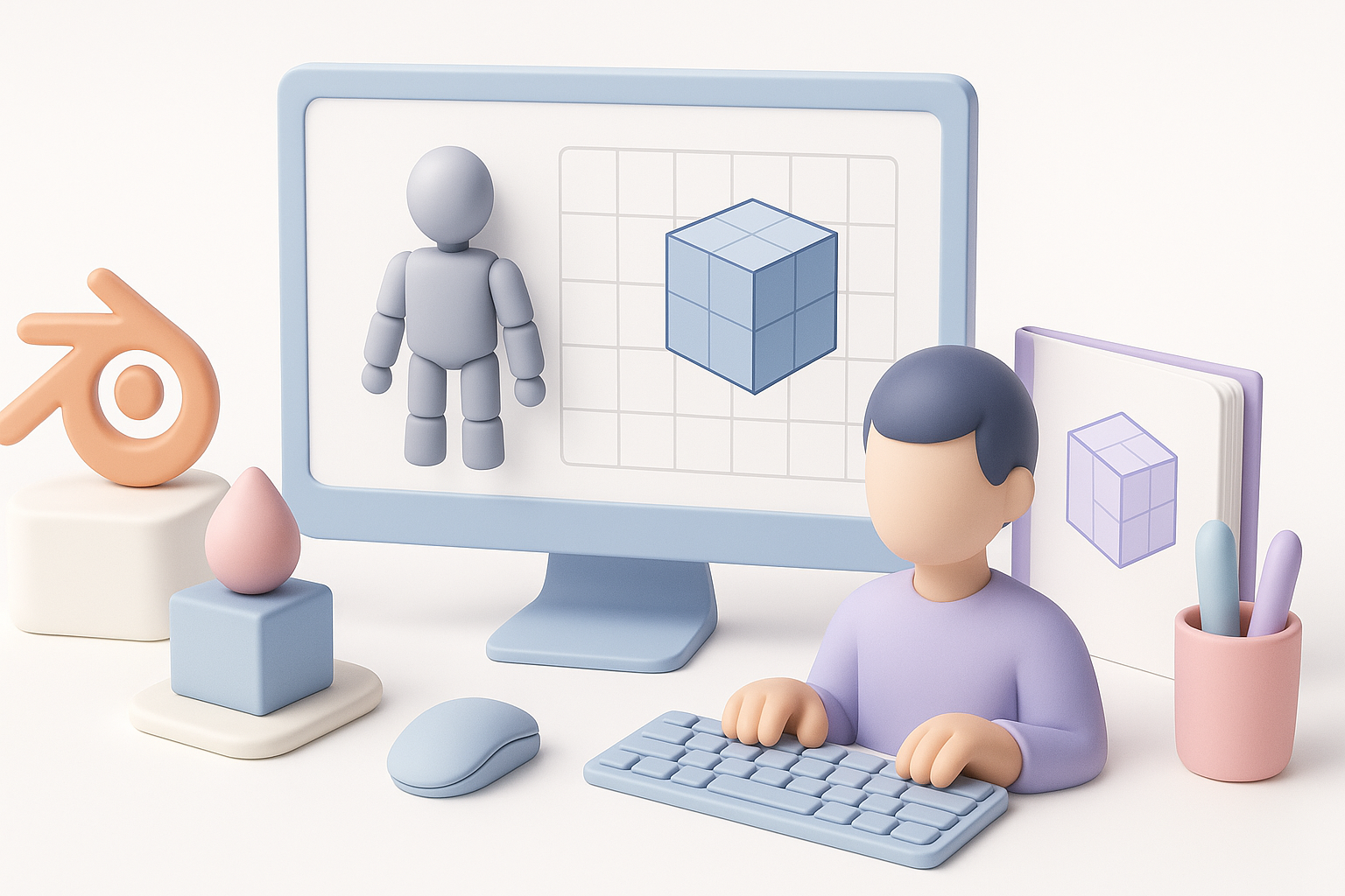 Creating Custom 3D Models: My Workflow illustration