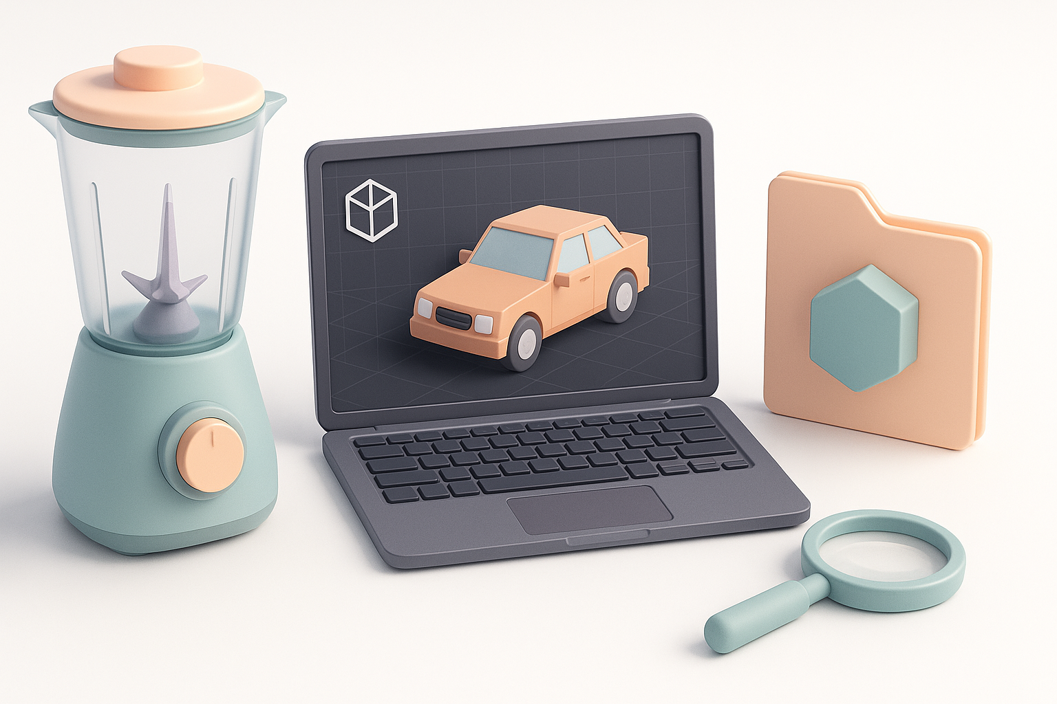 Best Practices for Production-Ready Blender Models illustration
