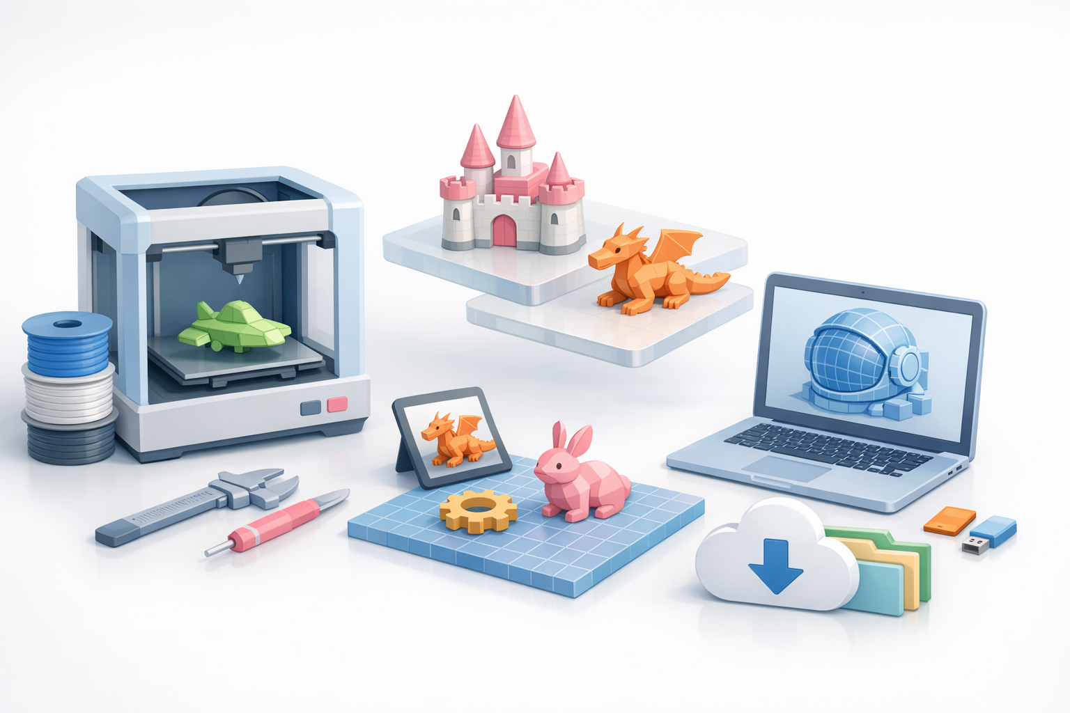 Thingiverse 3D 모델 완전 정복: 전문가 워크플로우 & 팁