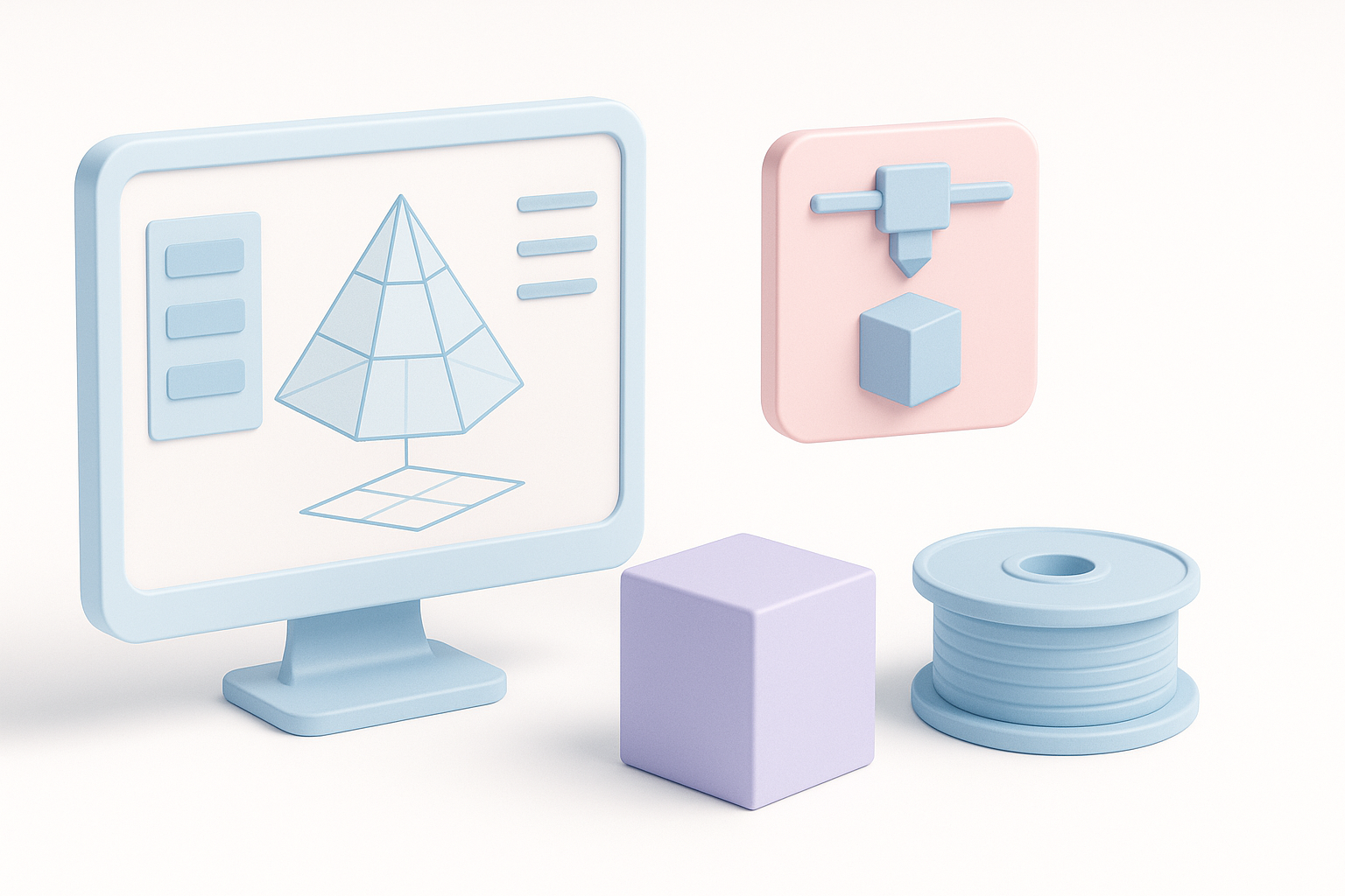 Understanding 3D Print Model Basics illustration