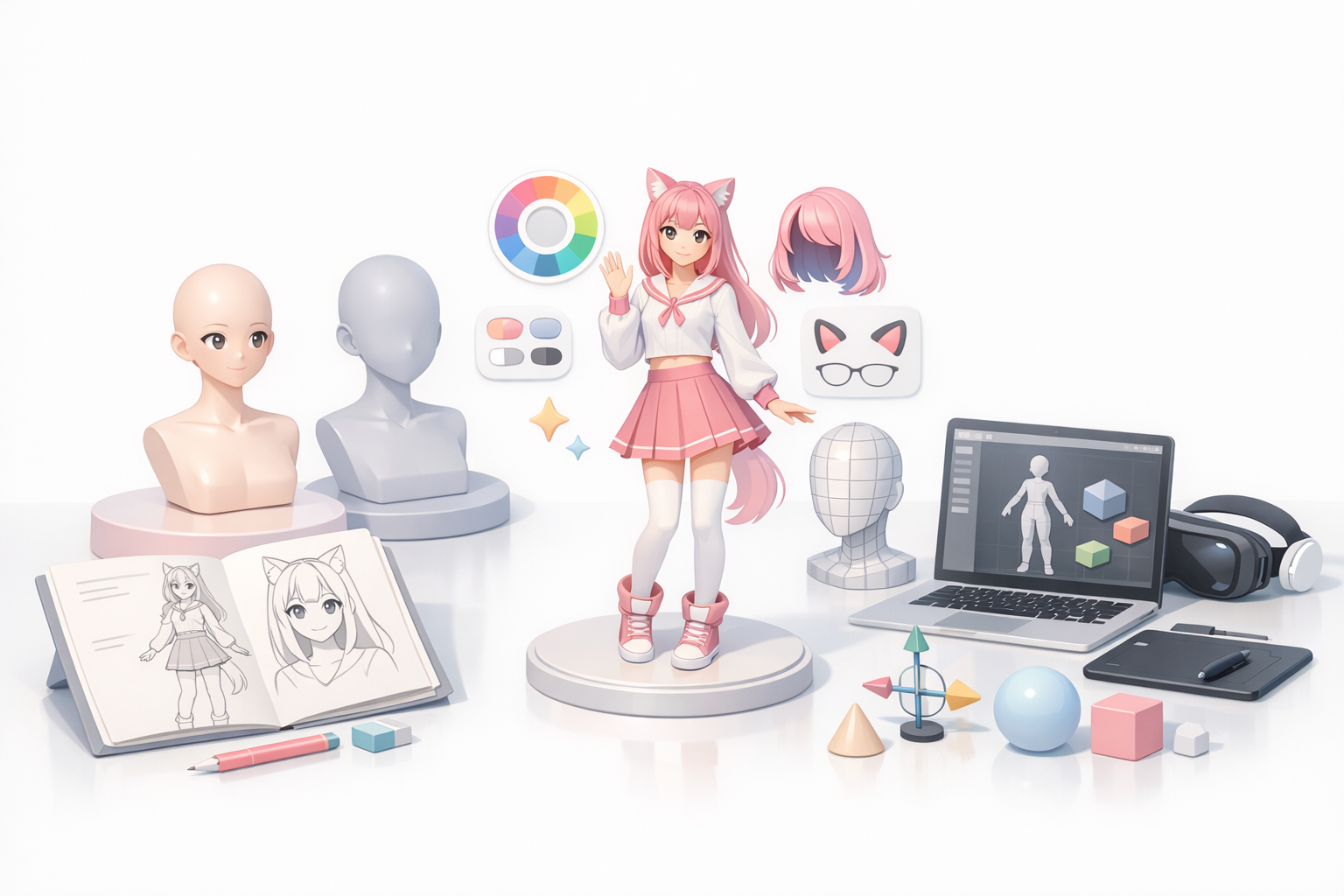 Planning Your VTuber Avatar illustration