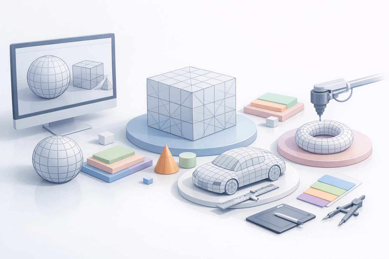 Best Practices for Efficient Wireframe Modeling illustration
