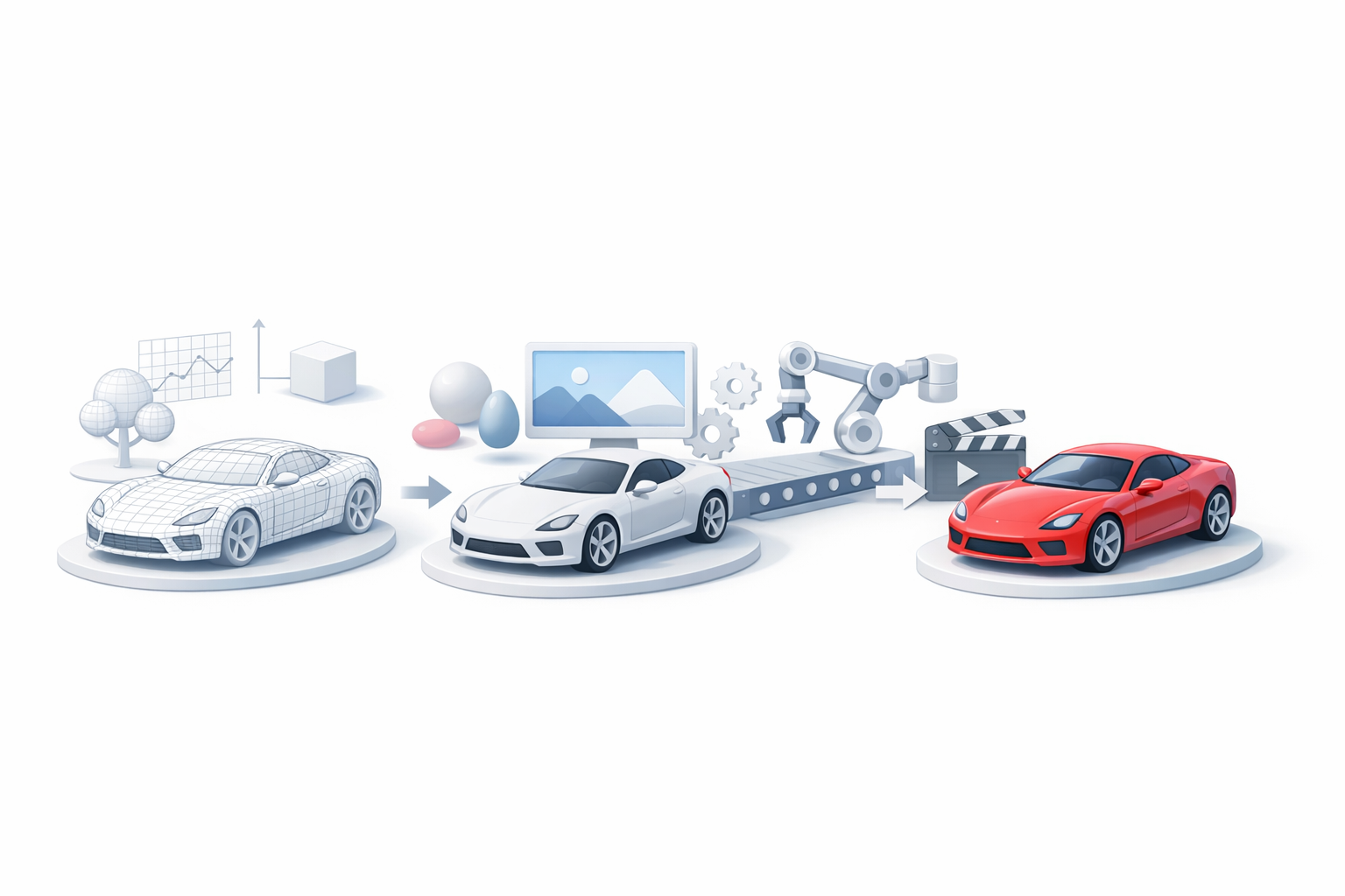 Integrating Wireframe Models into Production Pipelines illustration