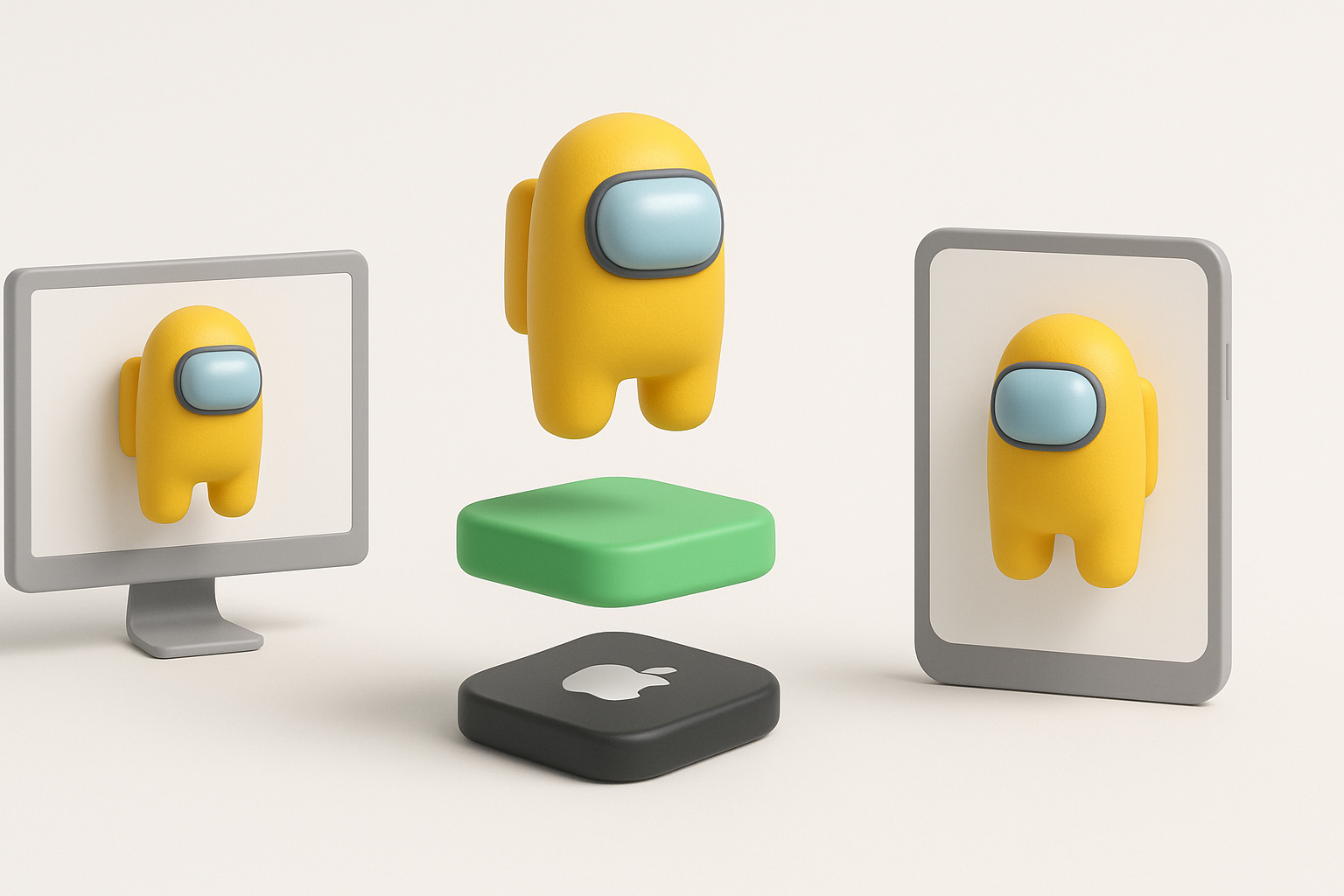 Optimizing Among Us 3D Models for Different Platforms illustration