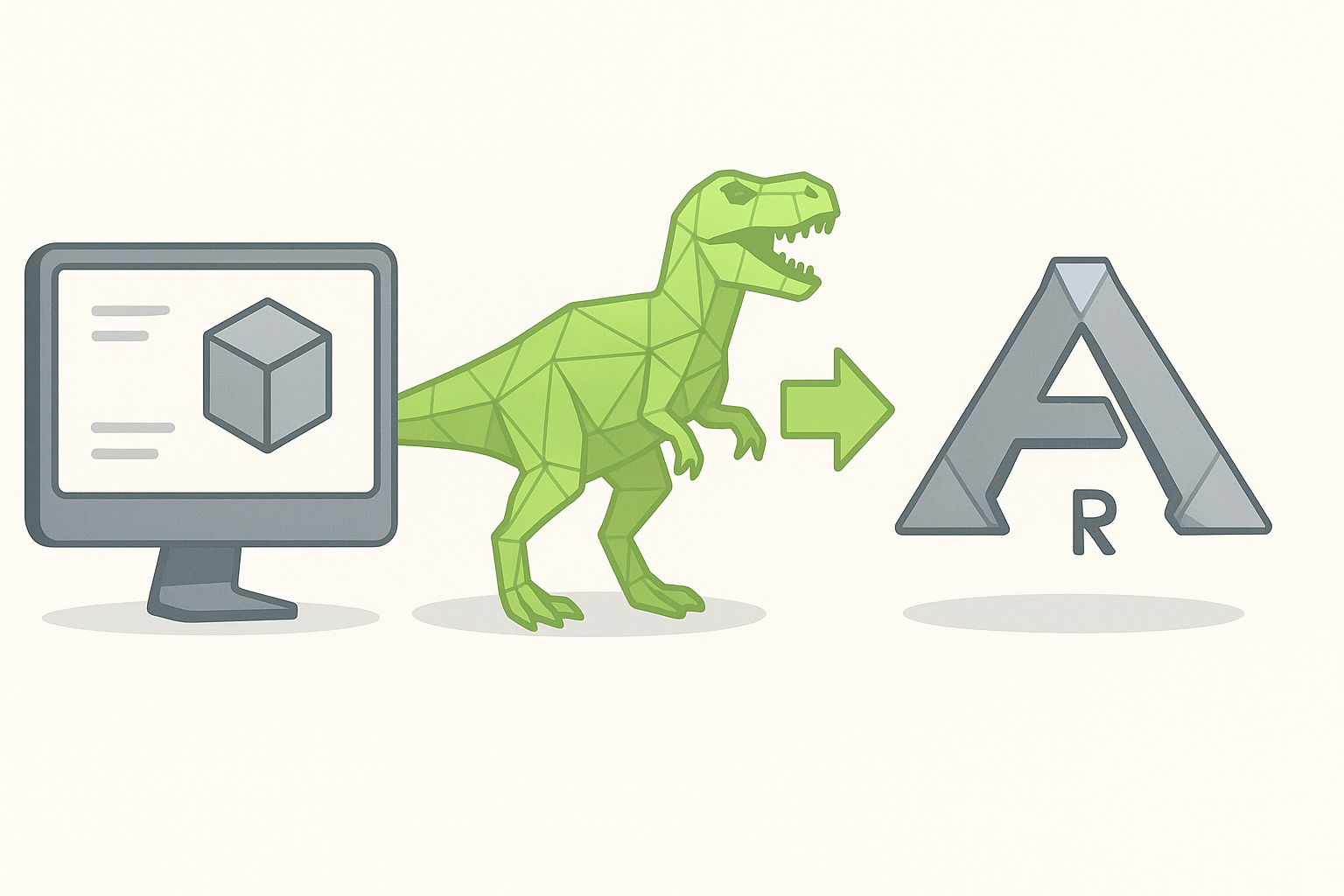 Importing and Testing 3D Models in Ark: Survival Evolved illustration