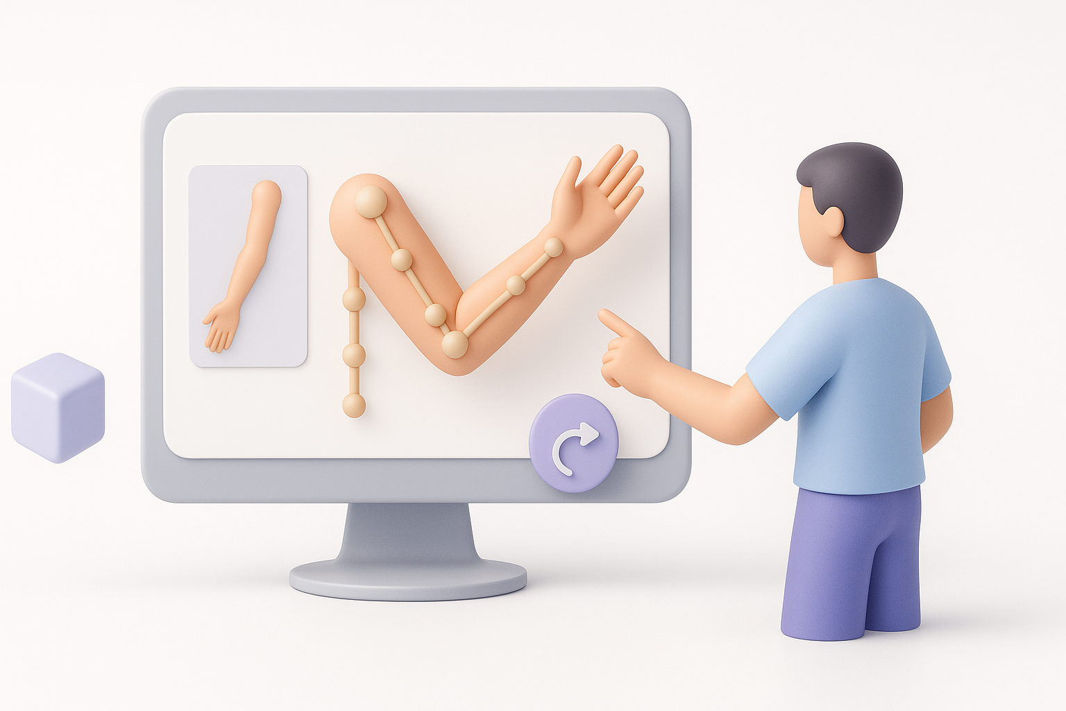 Rigging and Animating Arm Models: What I’ve Learned illustration