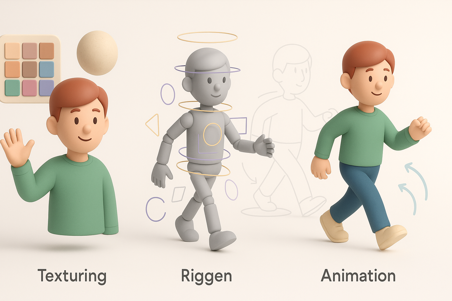 Texturing, Rigging, and Animation Best Practices illustration