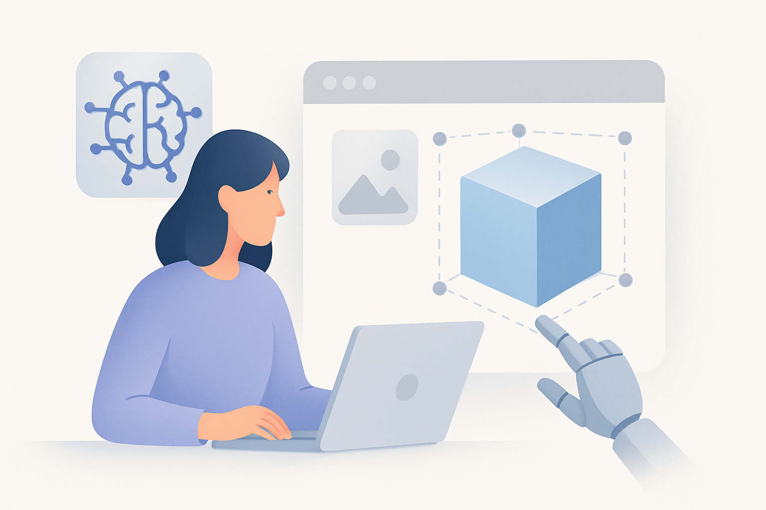 Using AI Tools to Accelerate 3D Model Creation illustration
