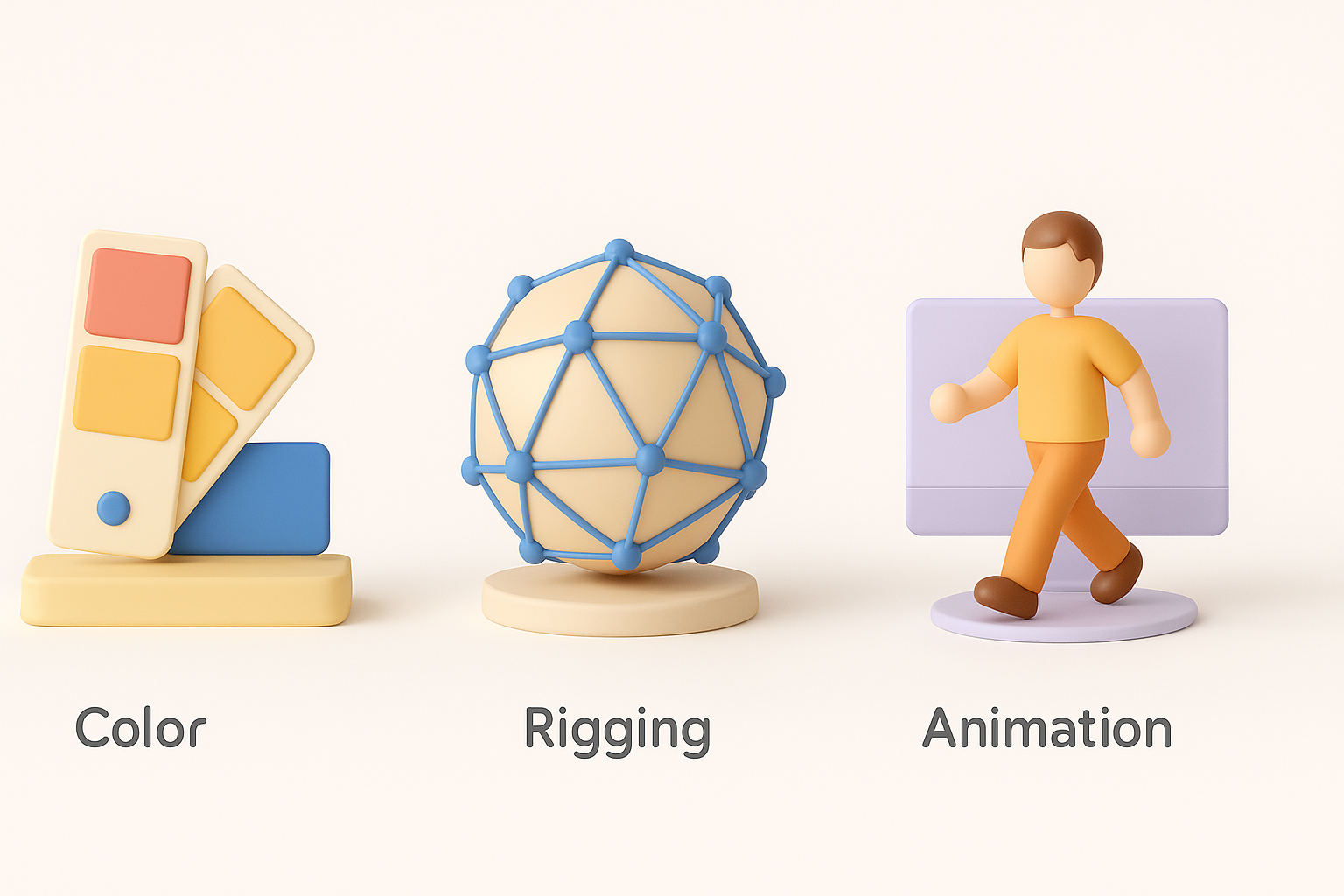 Best Practices for Texturing, Rigging, and Animation illustration