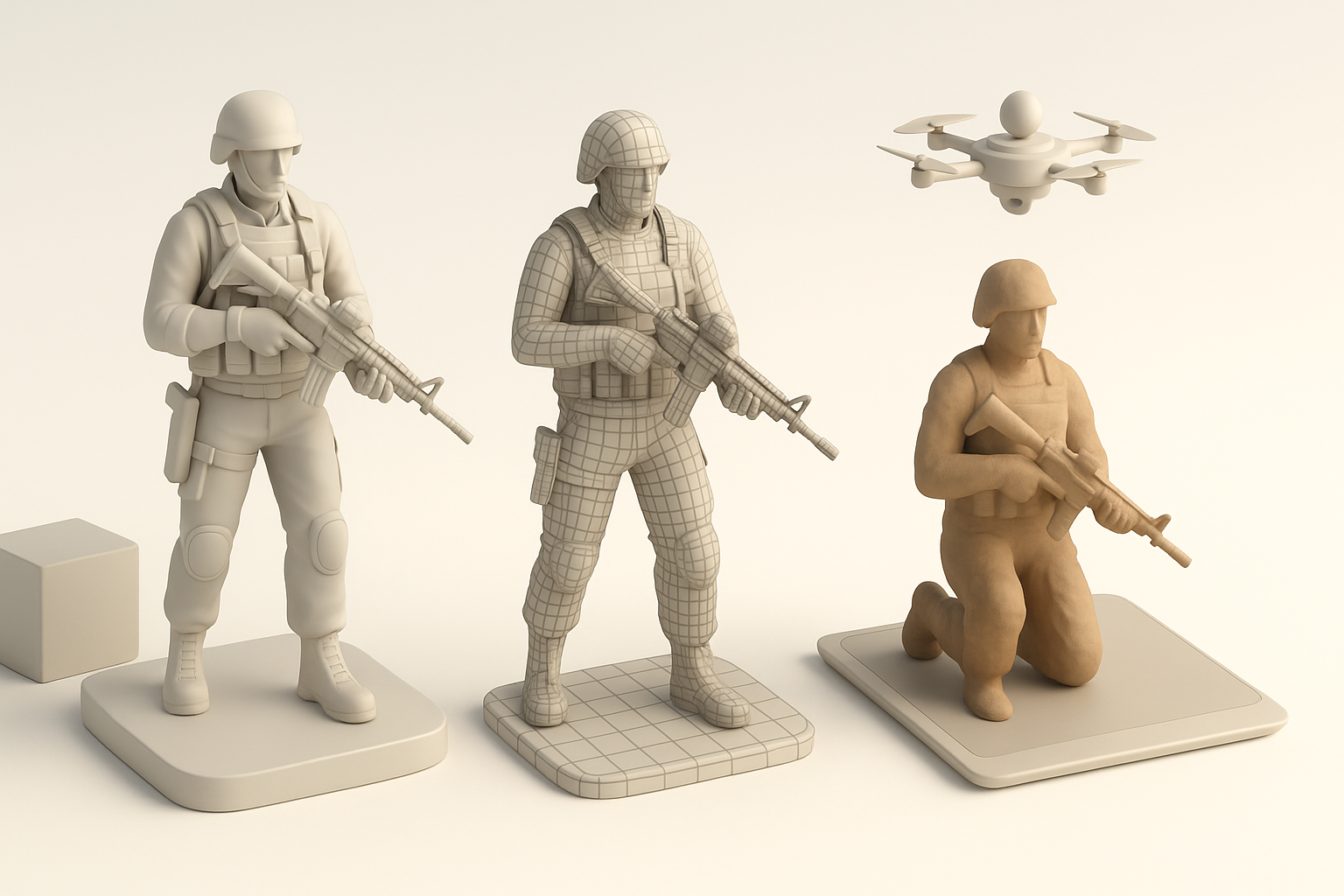 Comparing 3D Model Creation Methods for Battlefield 6 illustration