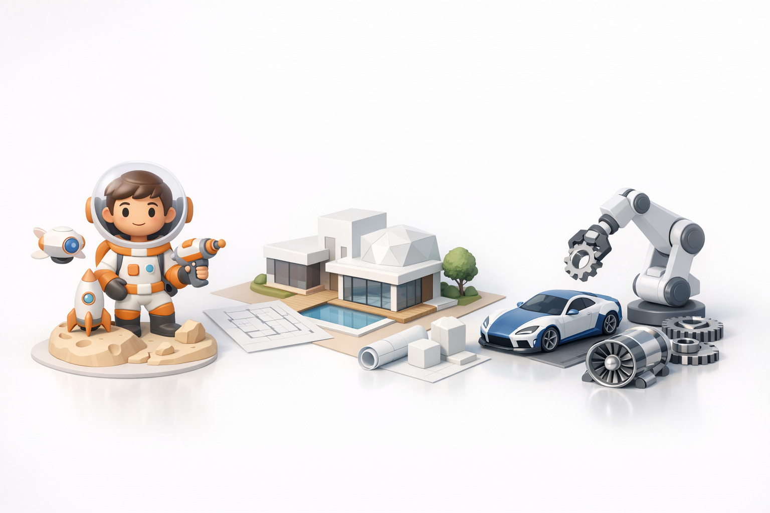 Understanding Your Needs: 3D Modeling Use Cases illustration