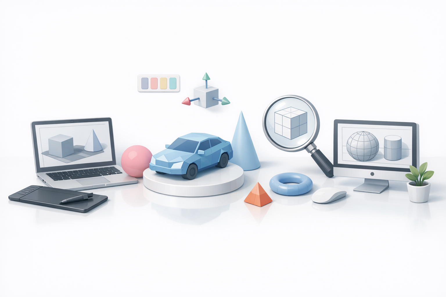 Best Practices for Selecting a 3D Modeling Program illustration