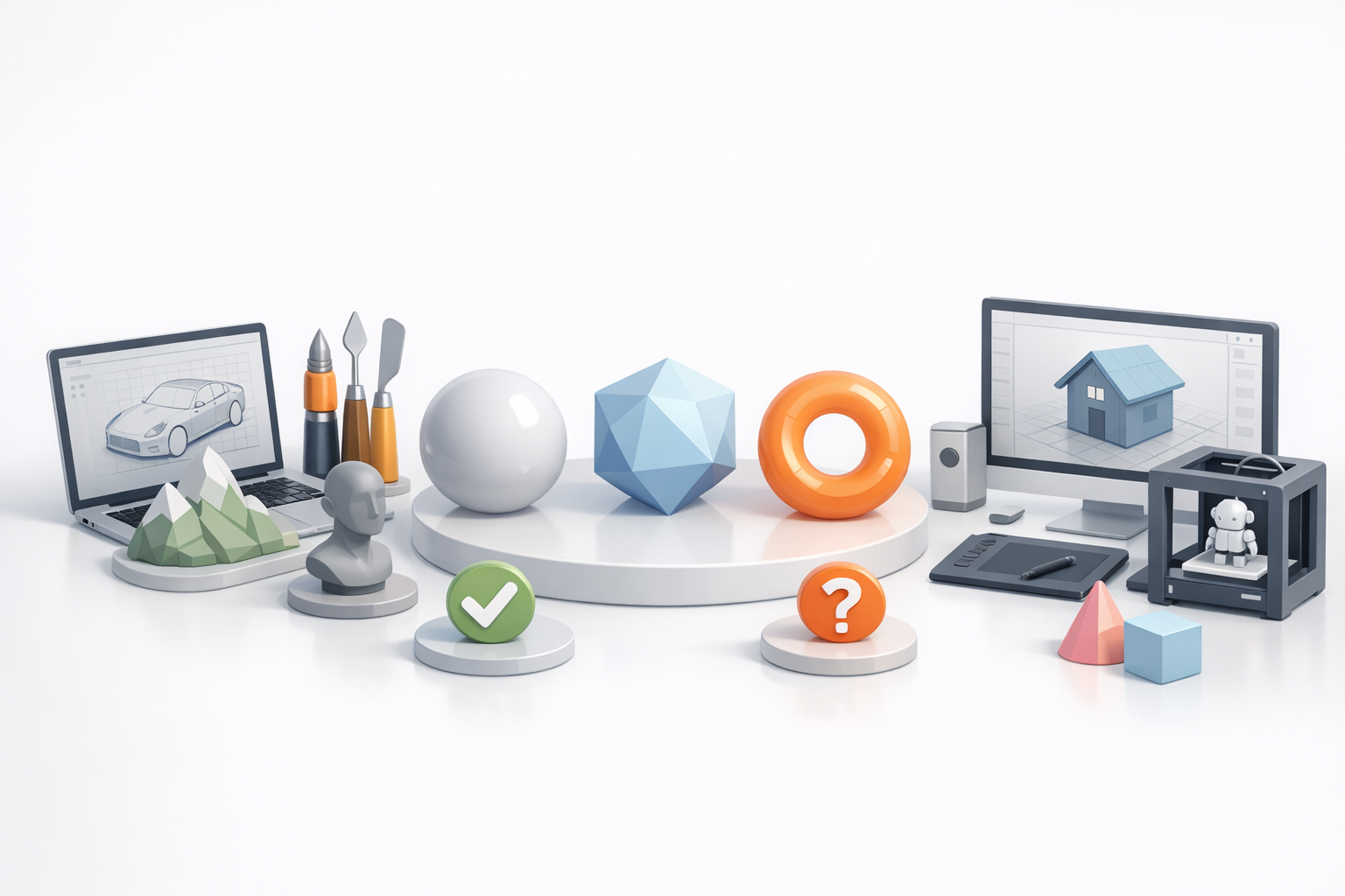 Comparing Leading 3D Modeling Tools illustration