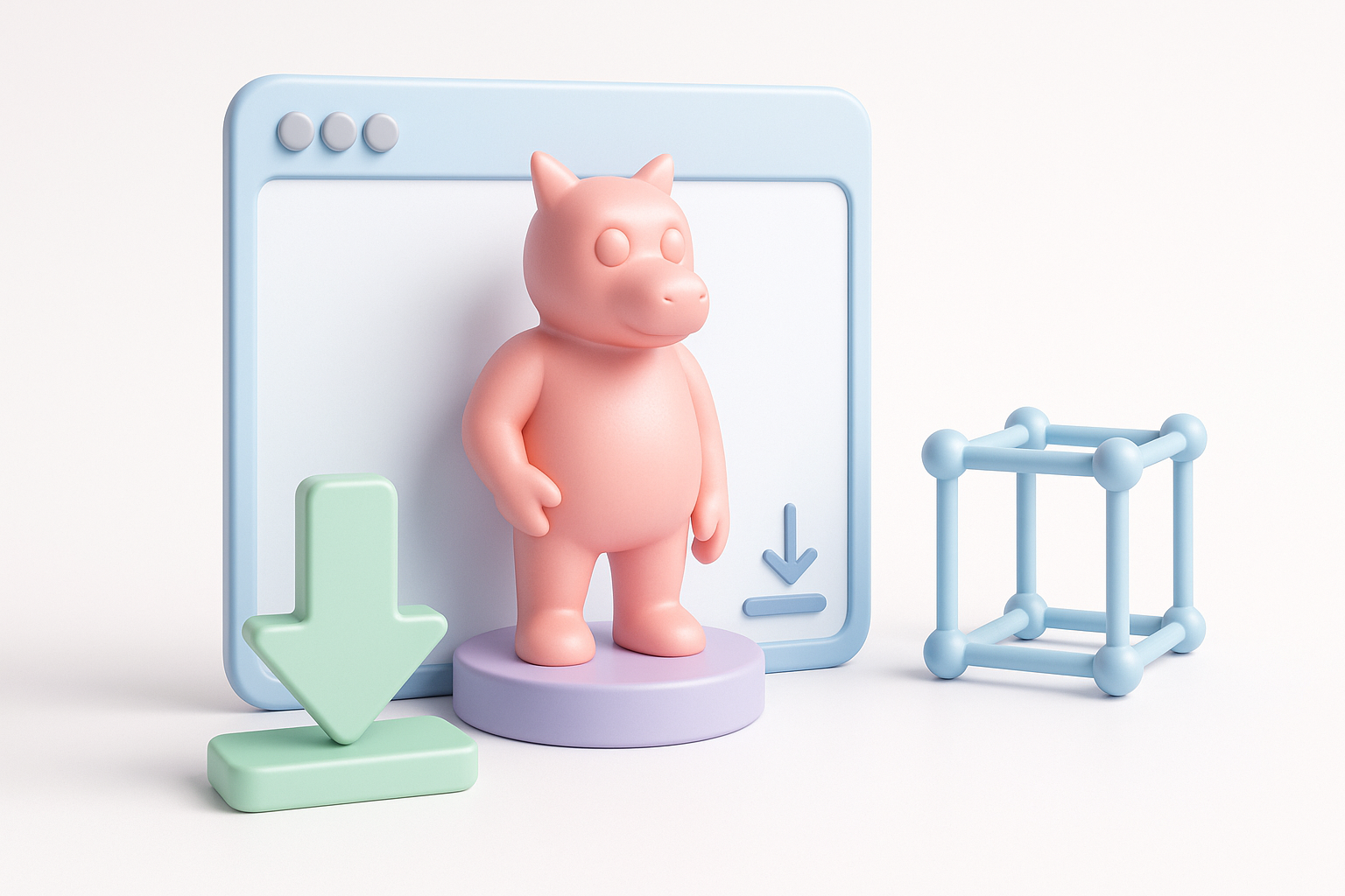 Best Practices for Using Downloaded Blender Models illustration