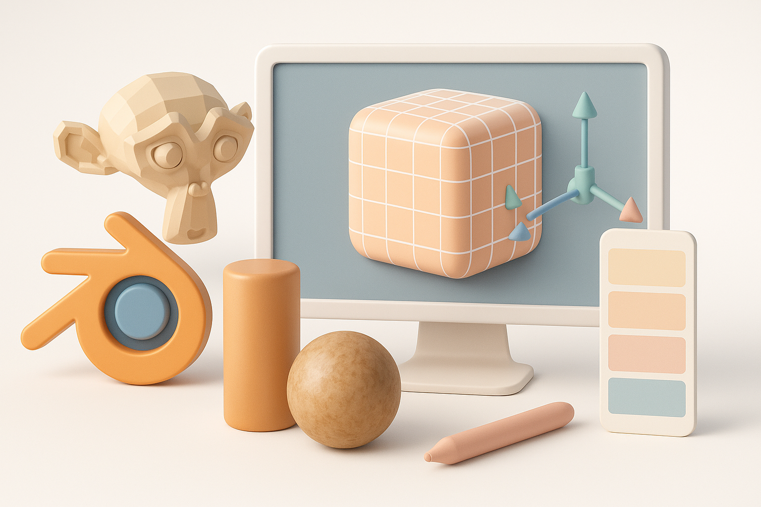 Ilustración de texturizado y materiales: dando vida a los modelos