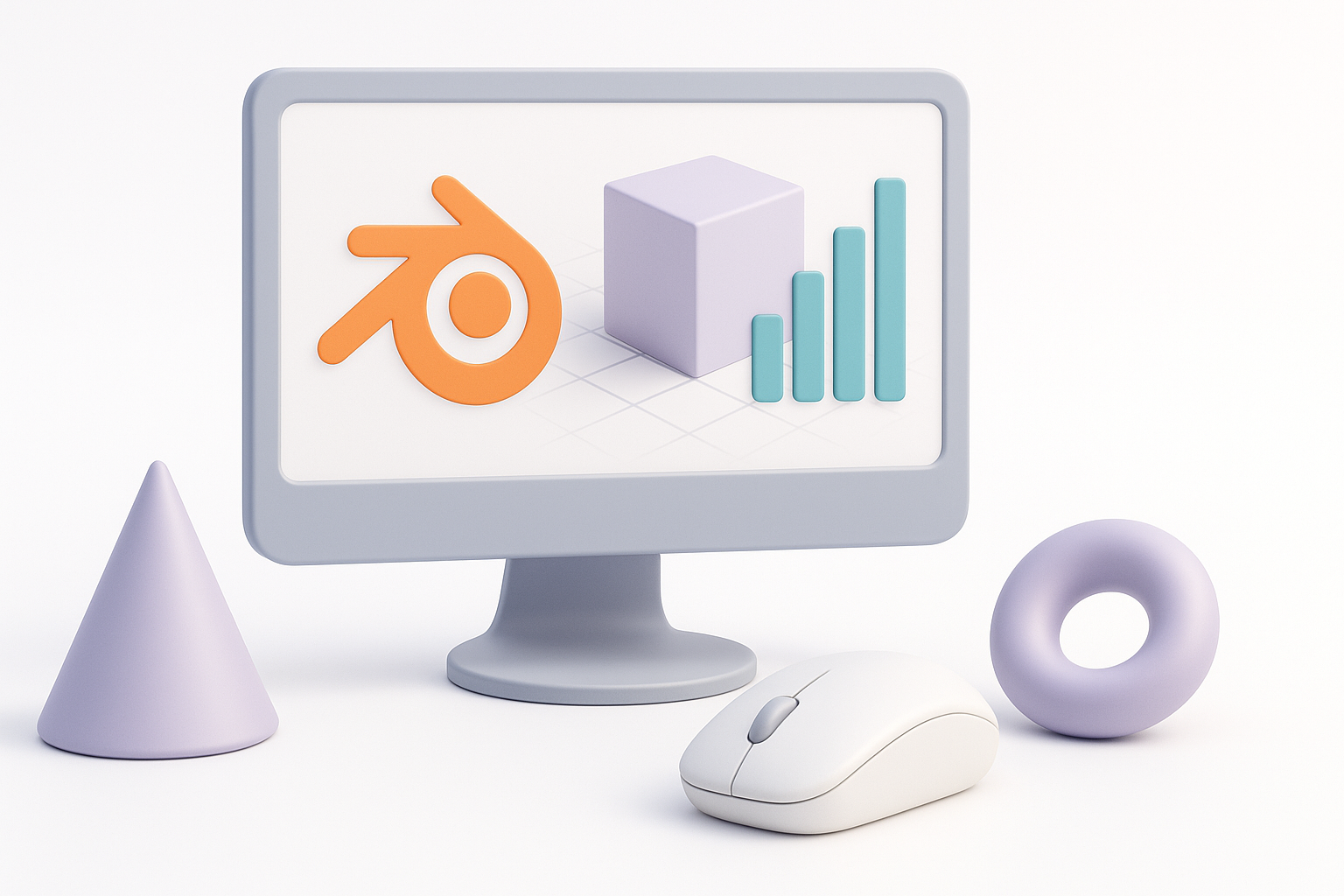 Blender 与其他 3D 工具鼠标灵敏度对比示意图