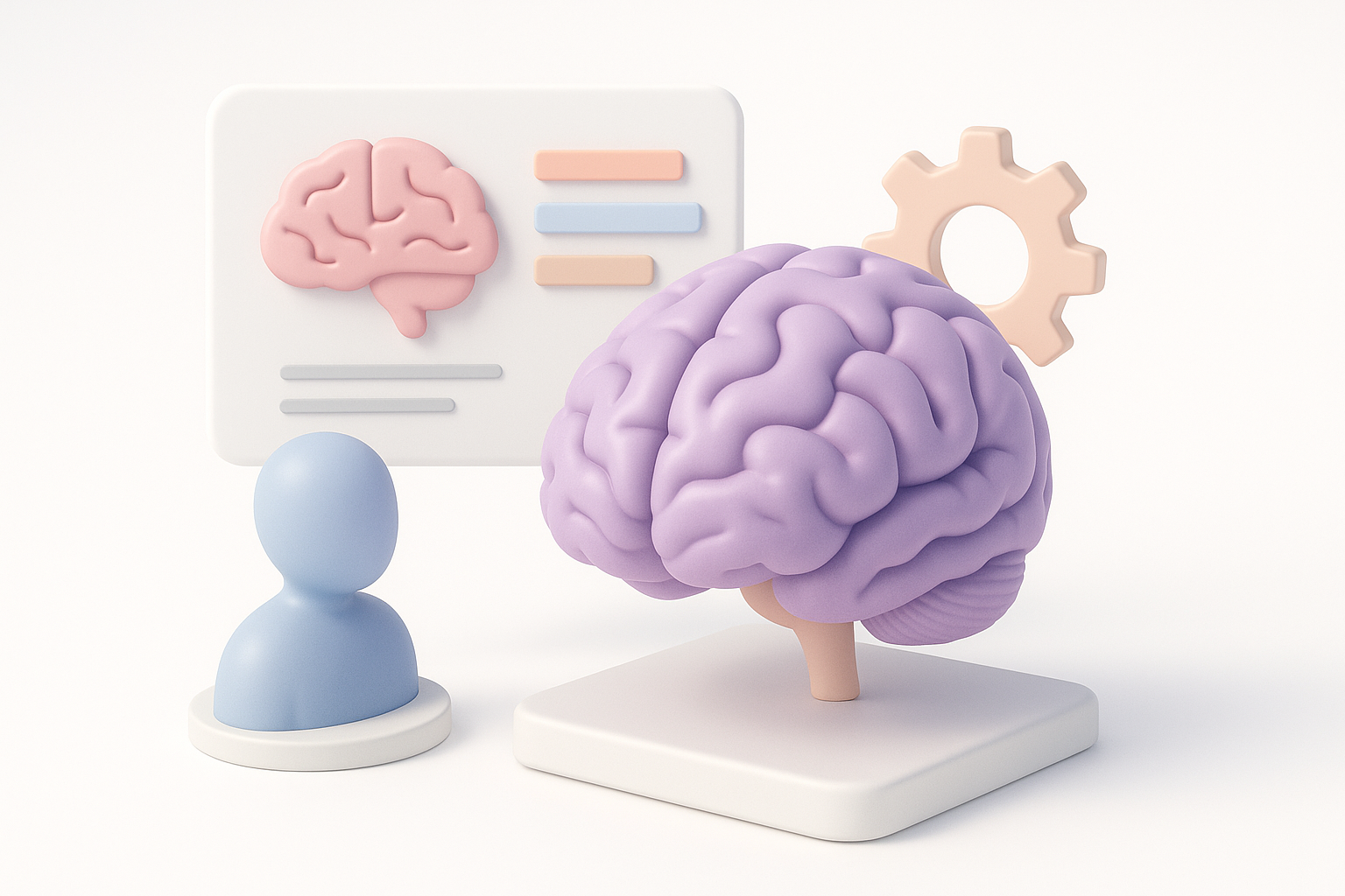 理解 Brainrot 3D 模型概念示意图