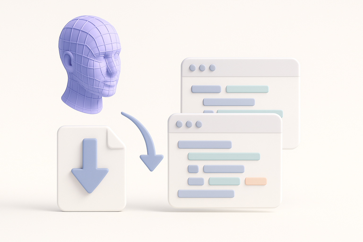 Exporting and Integrating the Model into Projects illustration