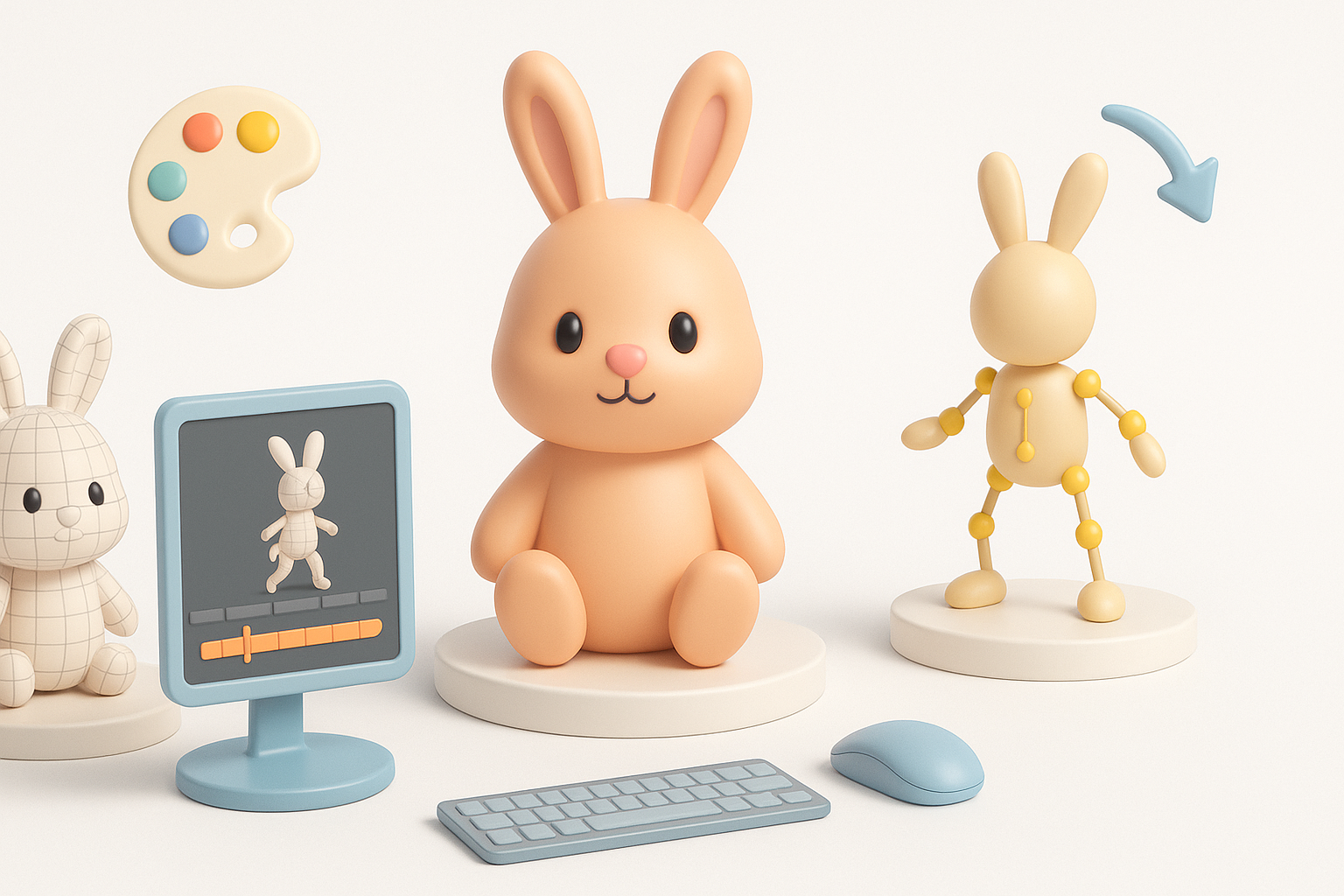 Texturing, Rigging, and Animation Essentials illustration