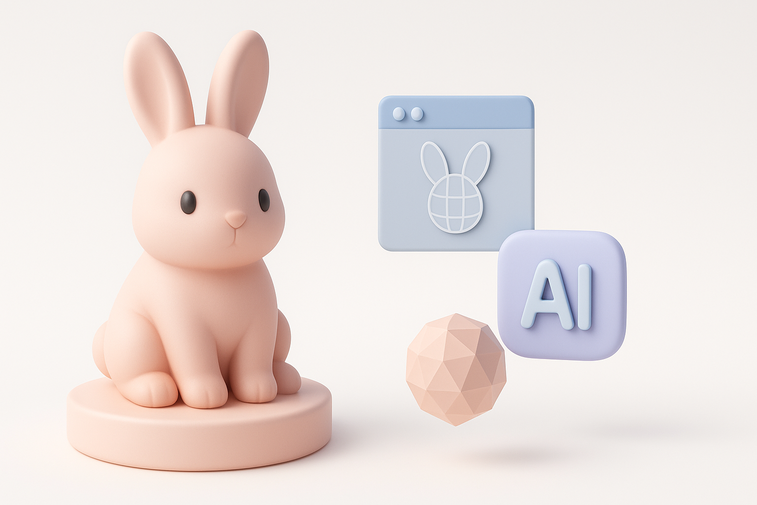 Using AI Tools to Accelerate Bunny 3D Model Production illustration