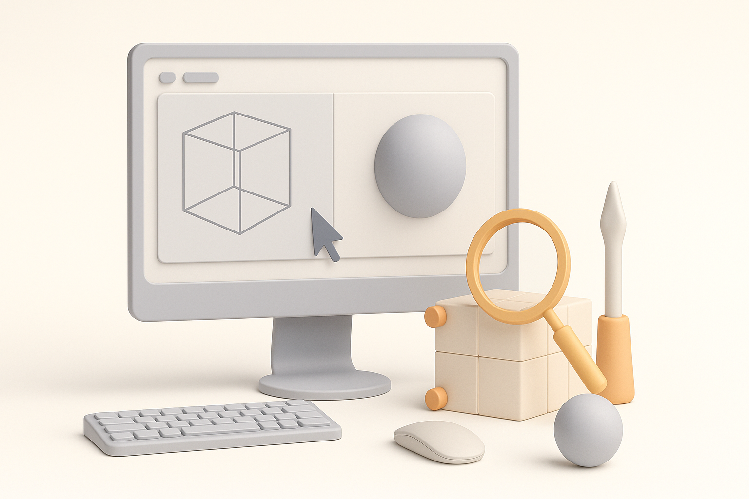 Best Practices for Realistic and Efficient 3D Asset Creation illustration