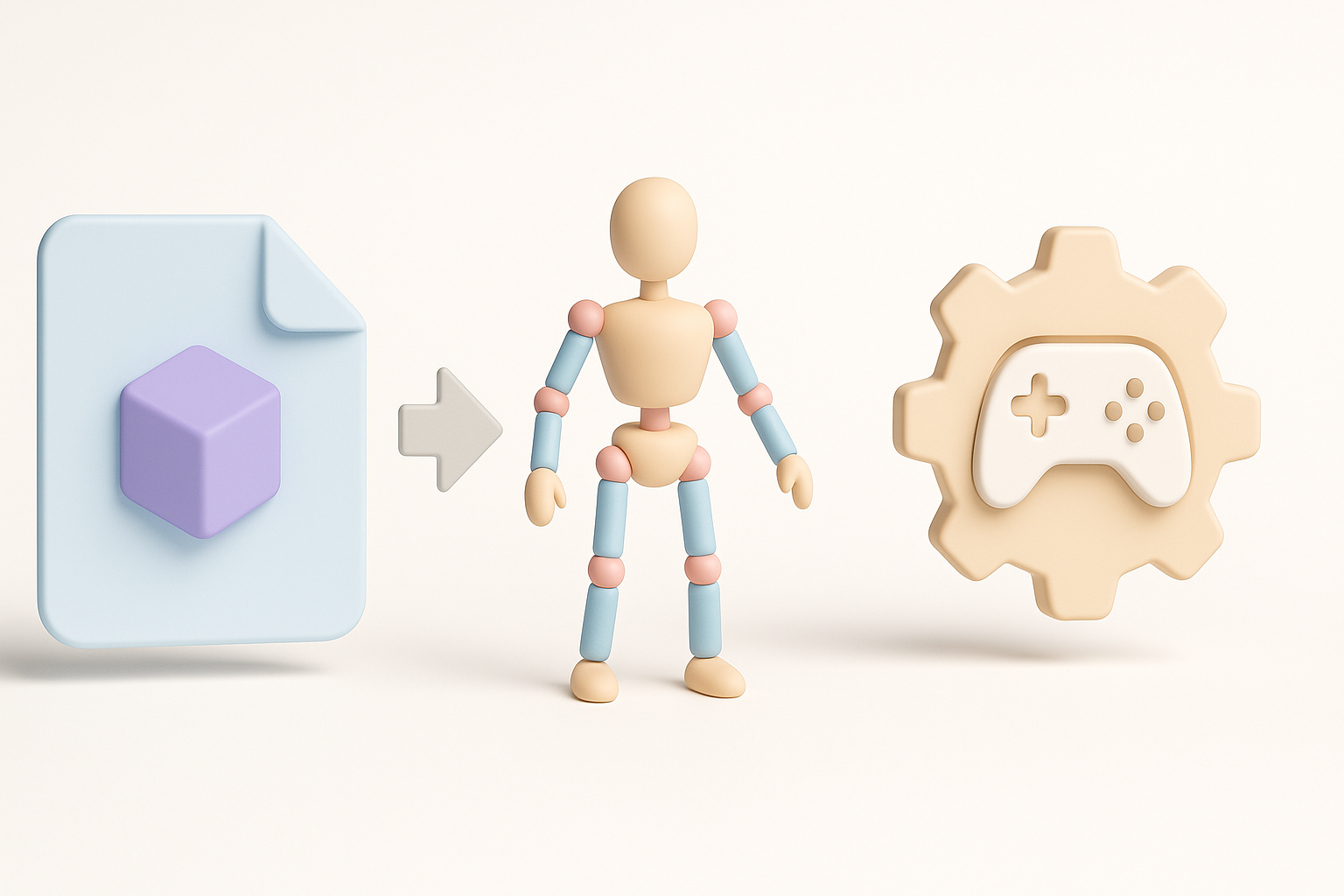 Exporting, Rigging, and Animating for Game Engines illustration