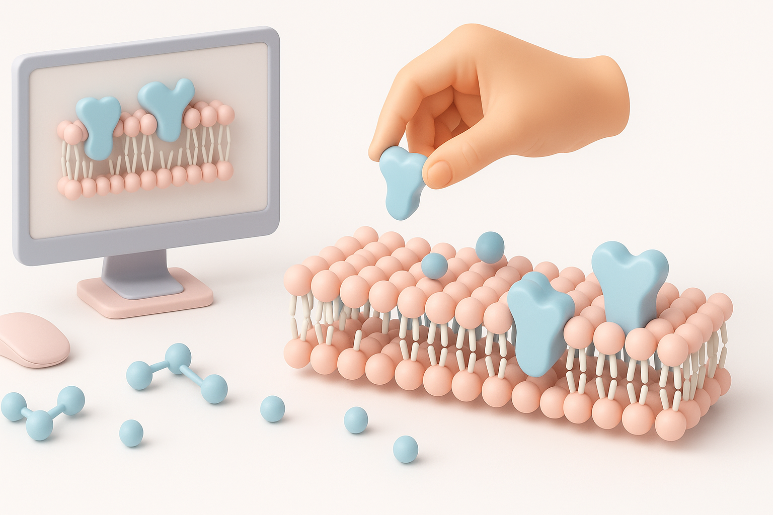 Step-by-Step Workflow: Building a Cell Membrane Model illustration