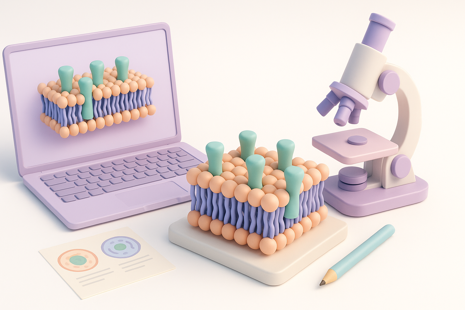 Integrating Cell Membrane Models into Educational and Scientific Projects illustration