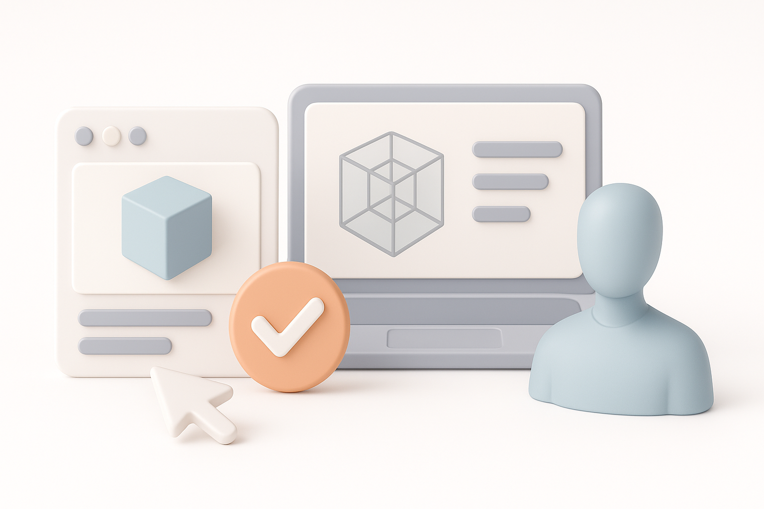 3Dモデル調達で学んだ教訓とプロのヒントのイラスト