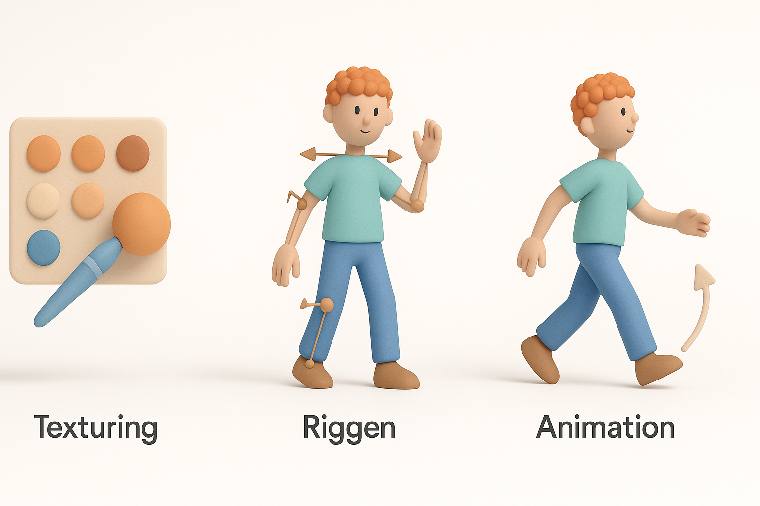 Texturing, Rigging, and Animation: Best Practices illustration