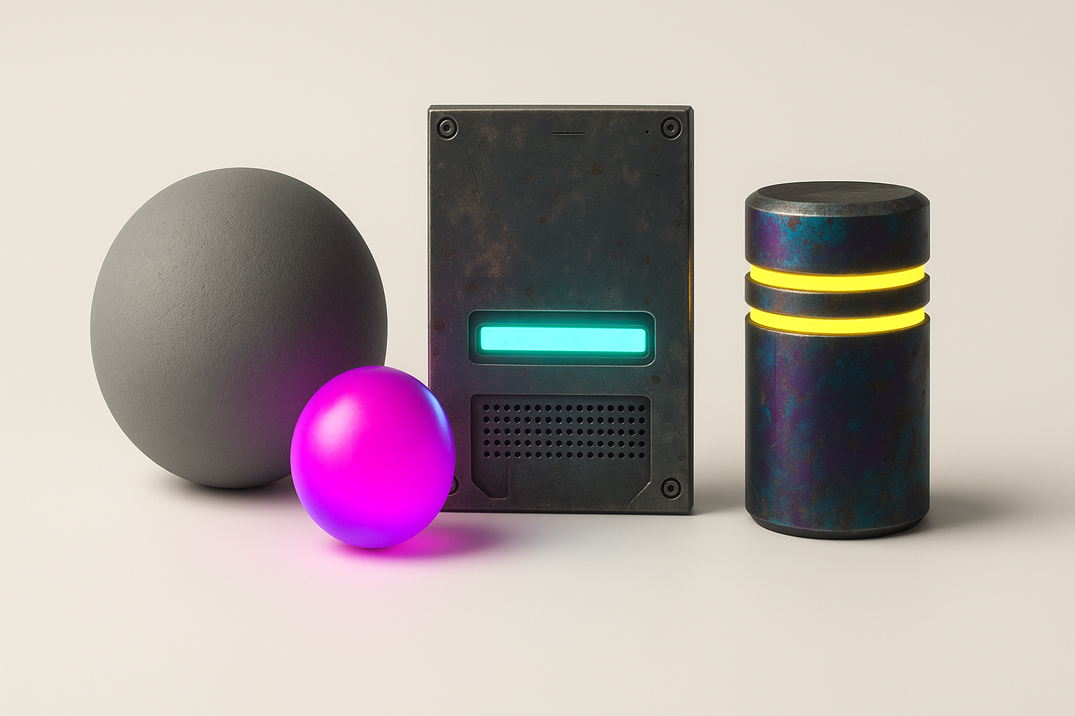 Texturing and Materials: Achieving the Cyberpunk Look illustration